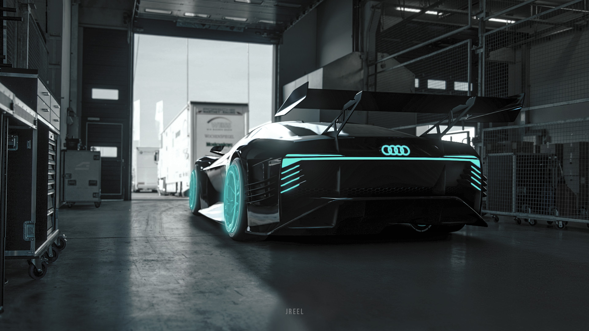 Audi E Tron Vision Gran Turismo 1920x1080