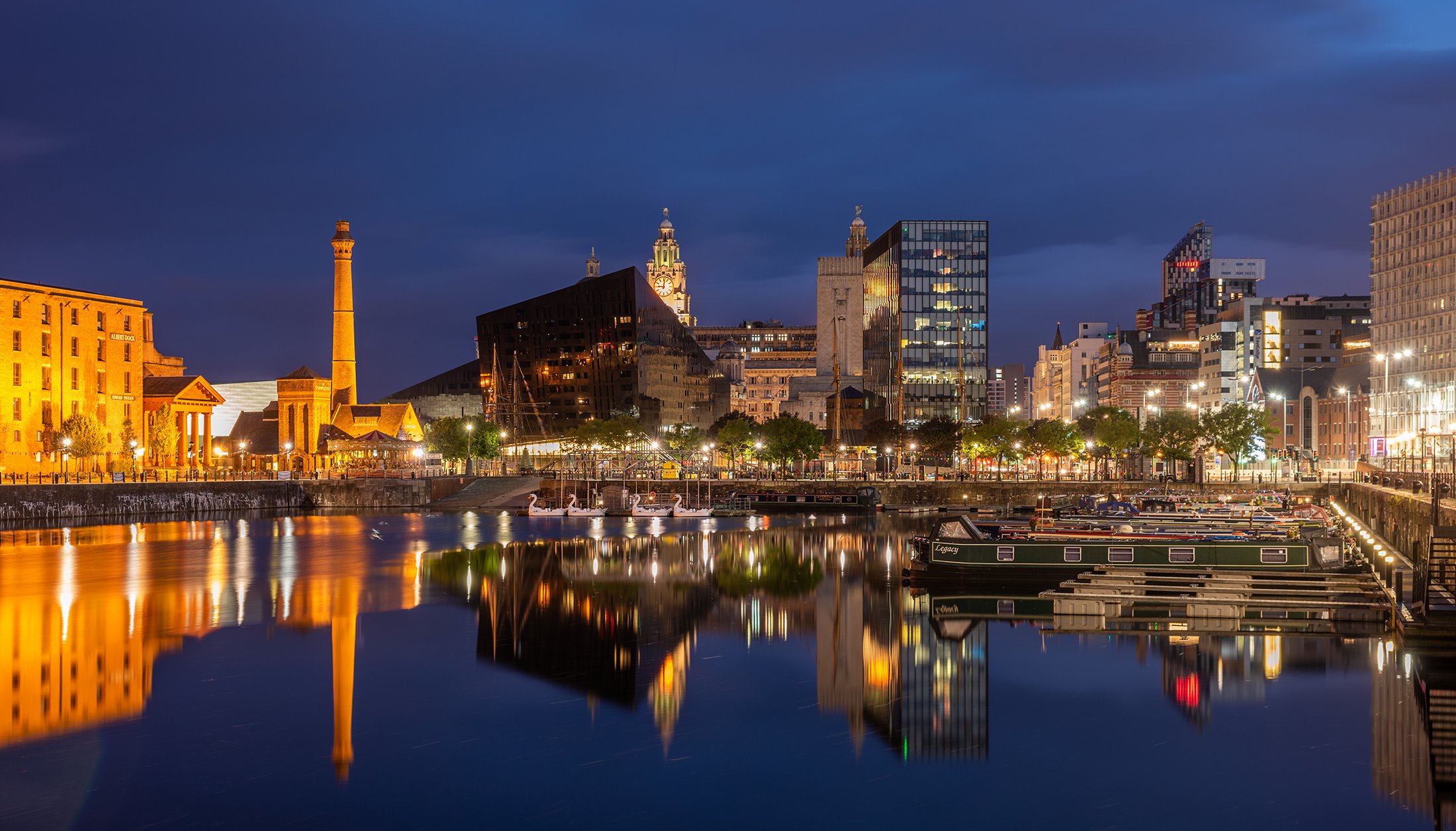 Liverpool Architecture Dock Night 2200x1256