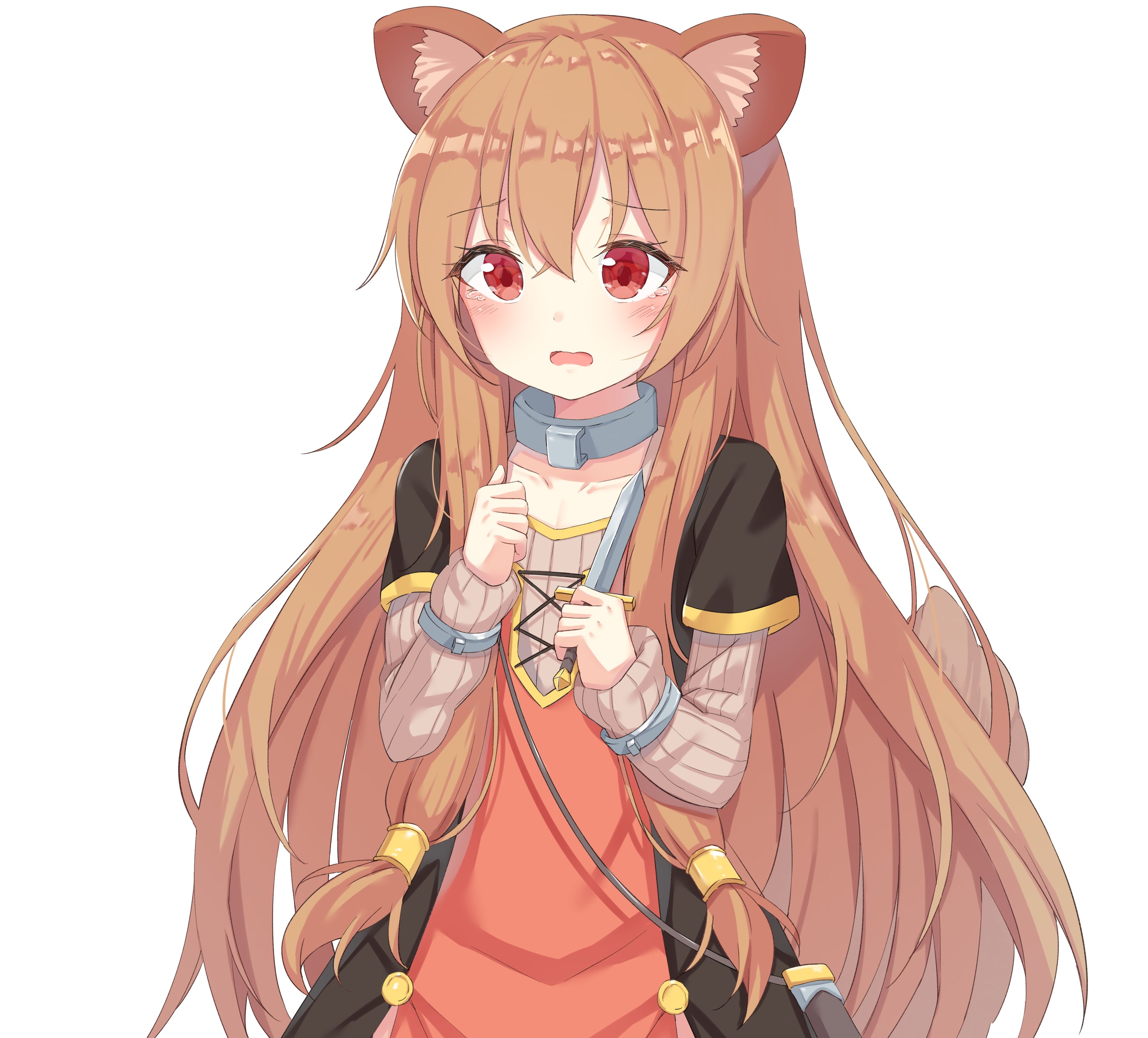 Brown Hair Raphtalia The Rising Of The Shield Hero Red Eyes 4000x3616