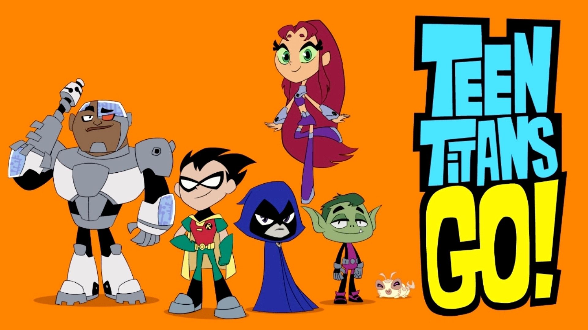 The Teen Titans Go Robin DC Comics Beast Boy Star Fire Raven Cyborg 1920x1080