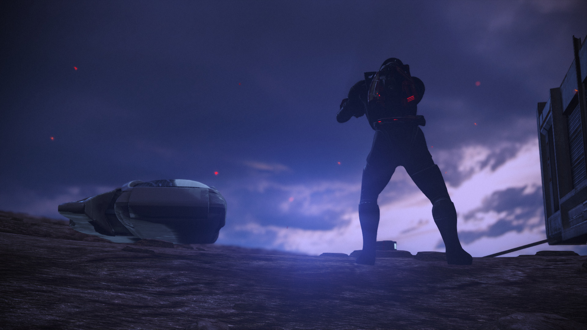 Mass Effect Planet Video Games Shepard 1920x1080