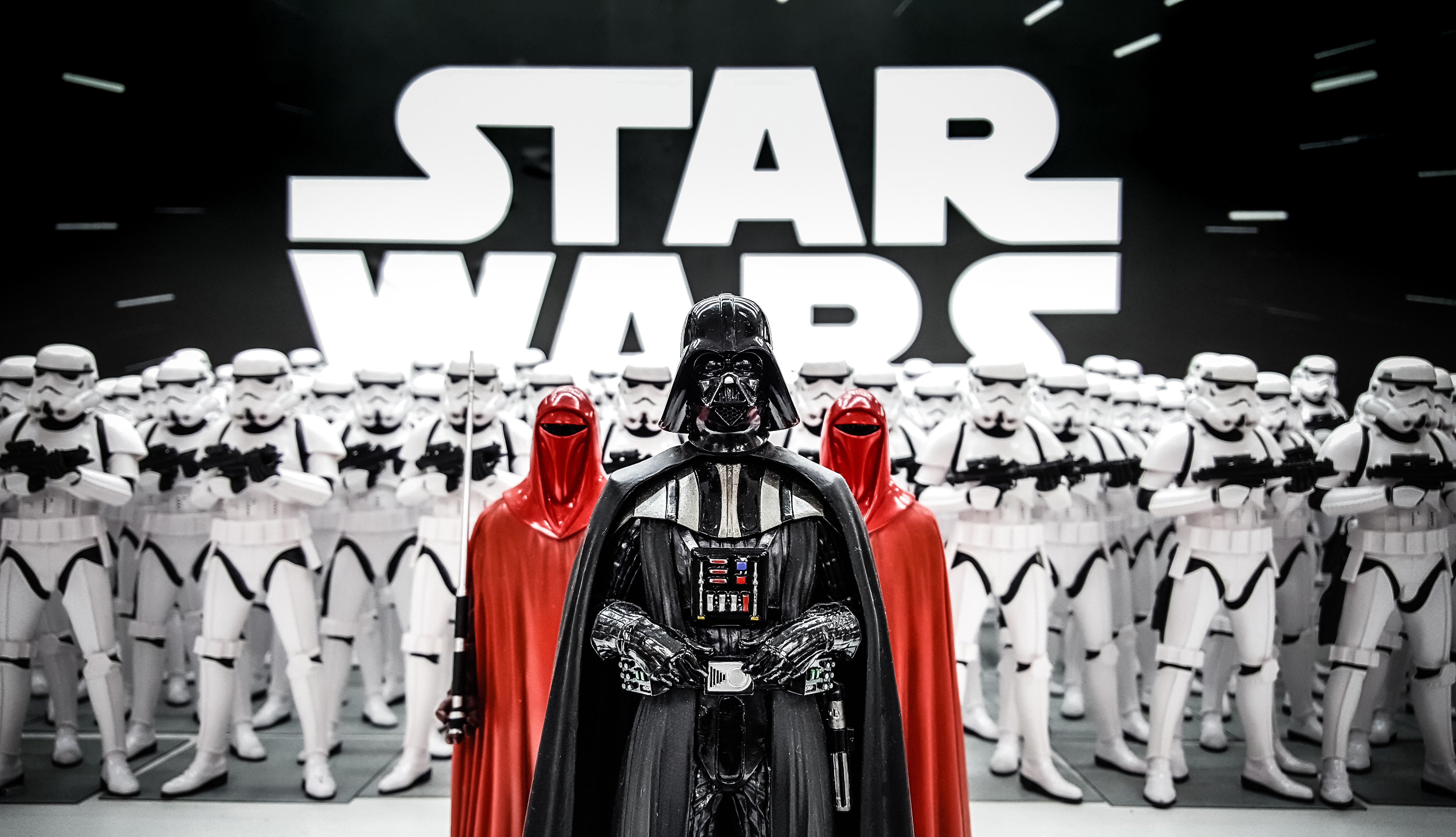 Darth Vader Stormtrooper Figurine 4800x2762