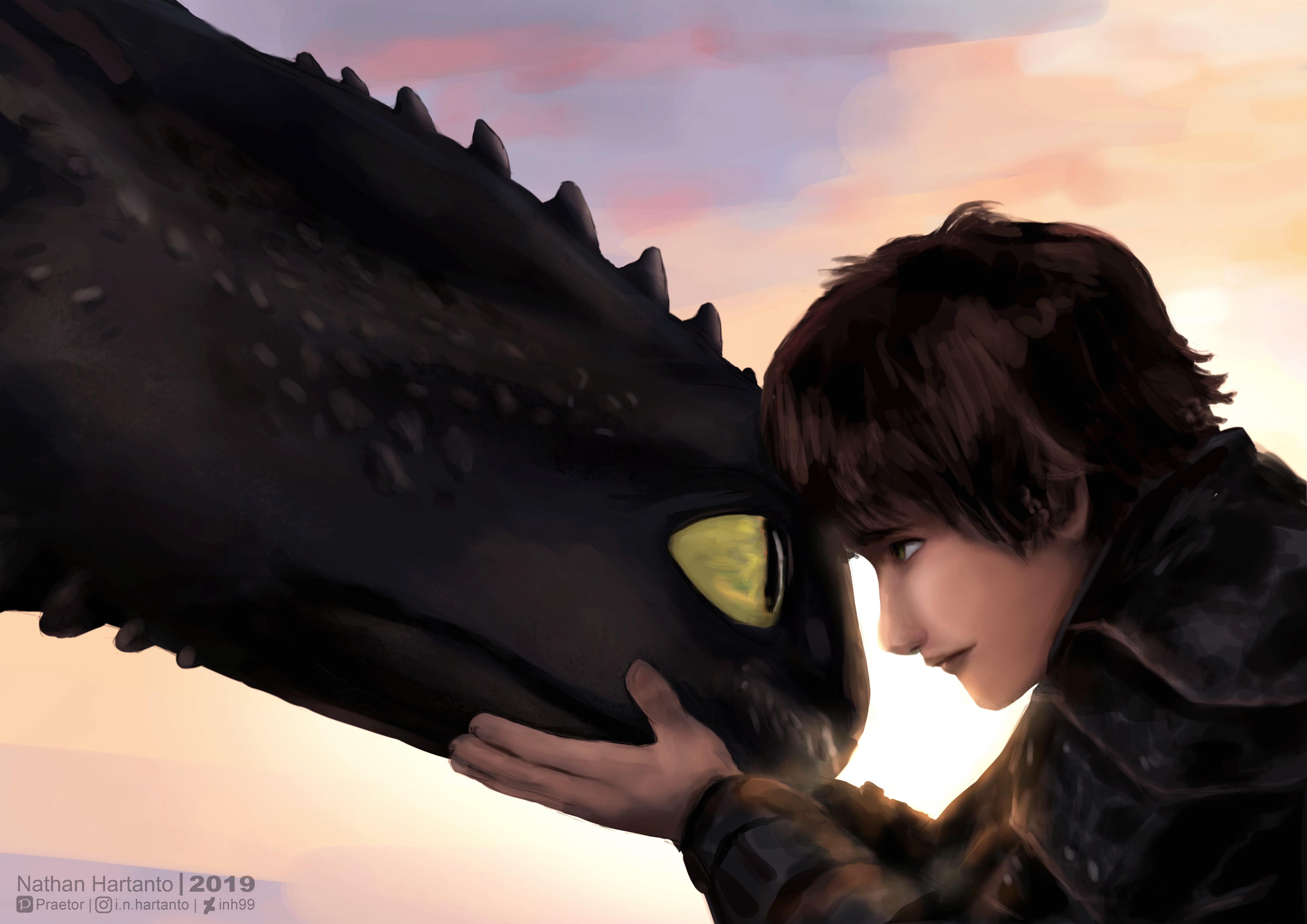 Hiccup How To Train Your Dragon Toothless How To Train Your Dragon 4961x3508