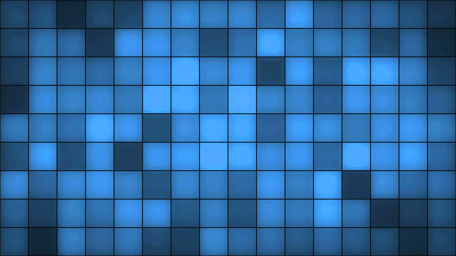 Artistic Blue Digital Art Pattern Square 1920x1080