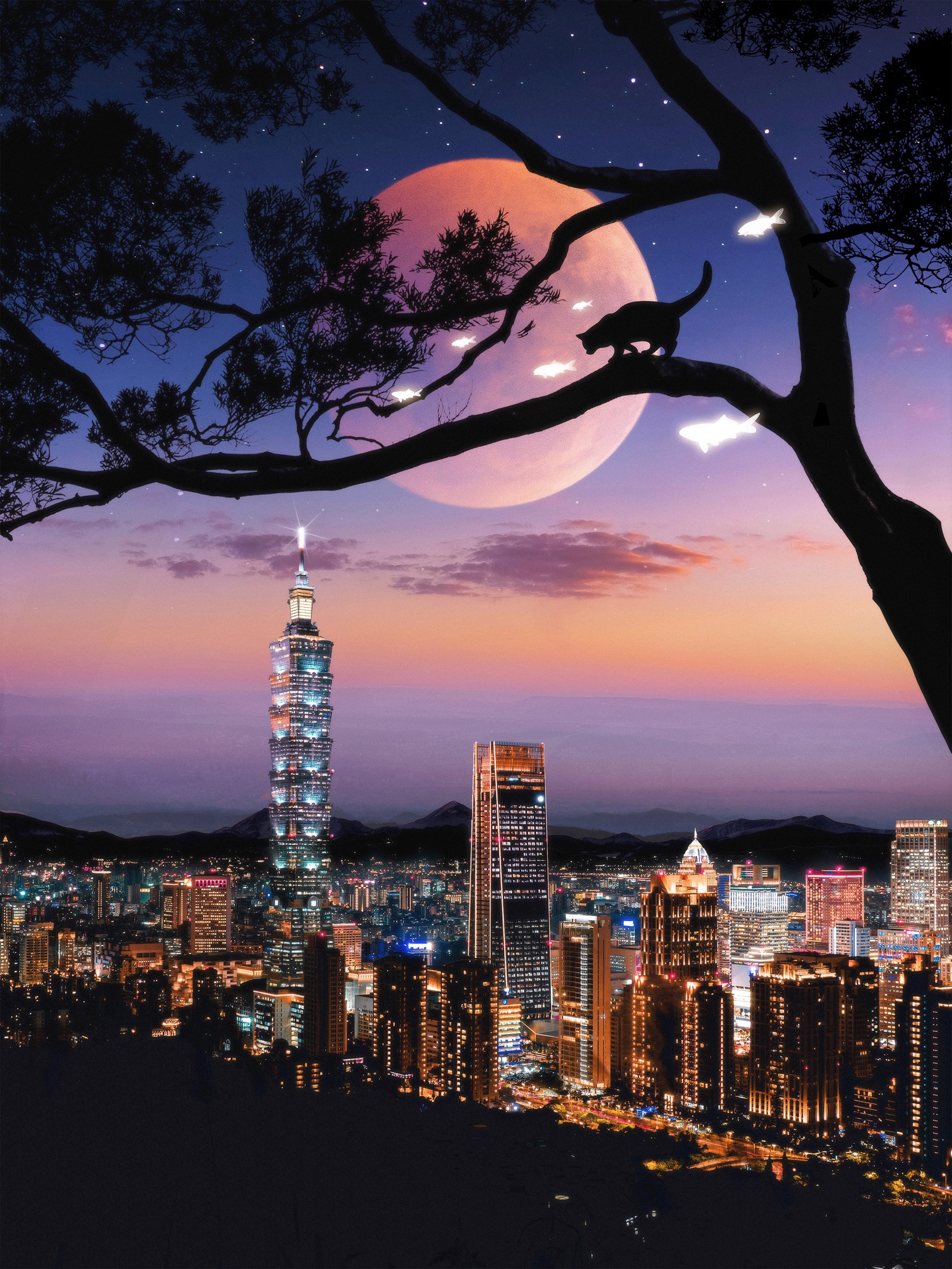 City Lights Taipei 1621x2160