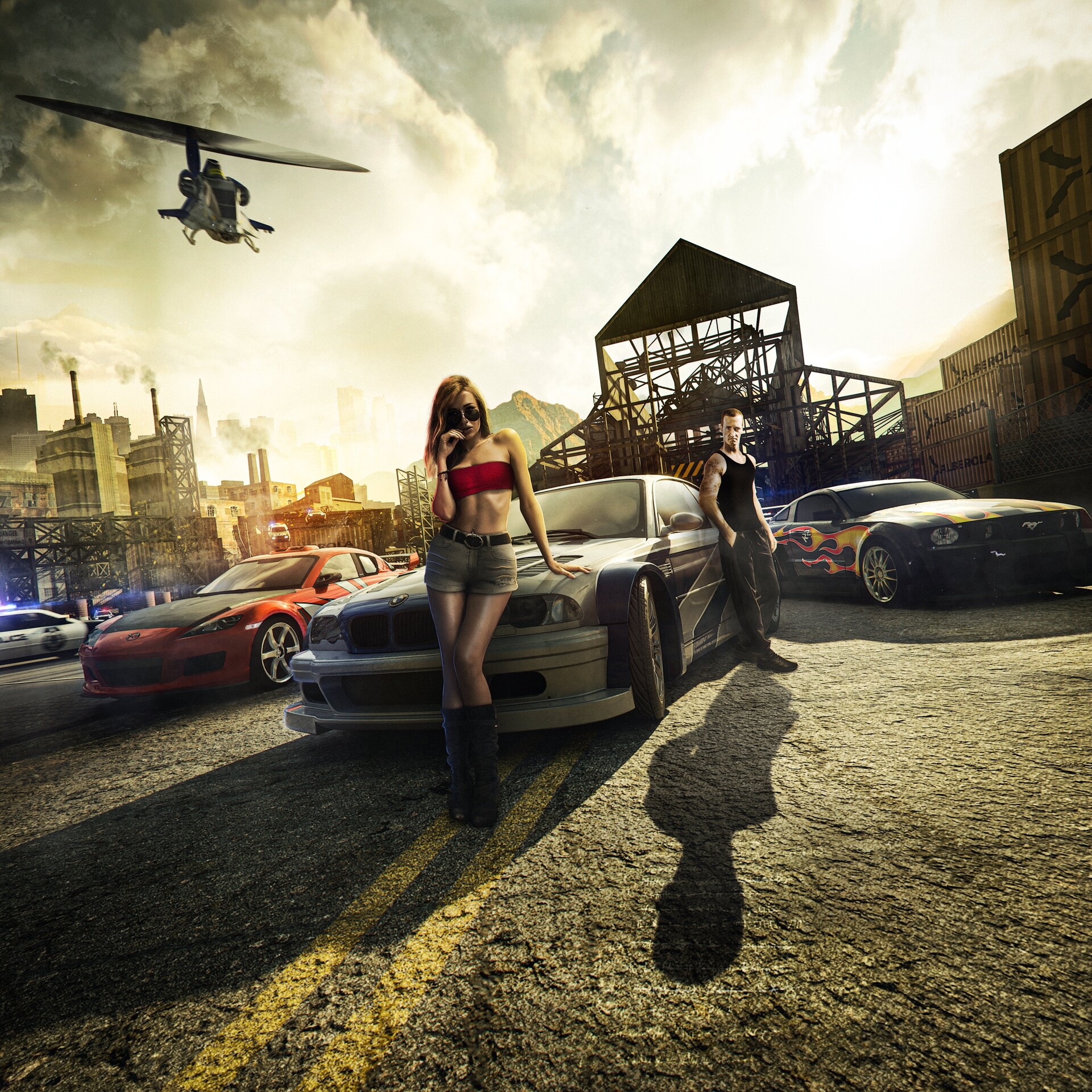 Need For Speed Most Wanted Video Games Render 1920x1920