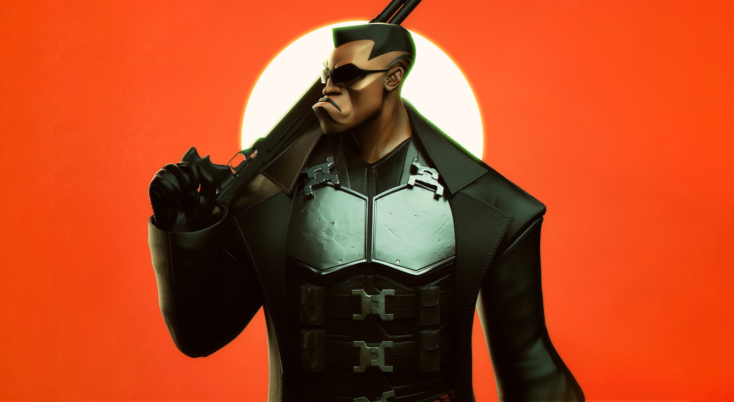 Blade Movie Weapon Wesley Snipes 2500x1370