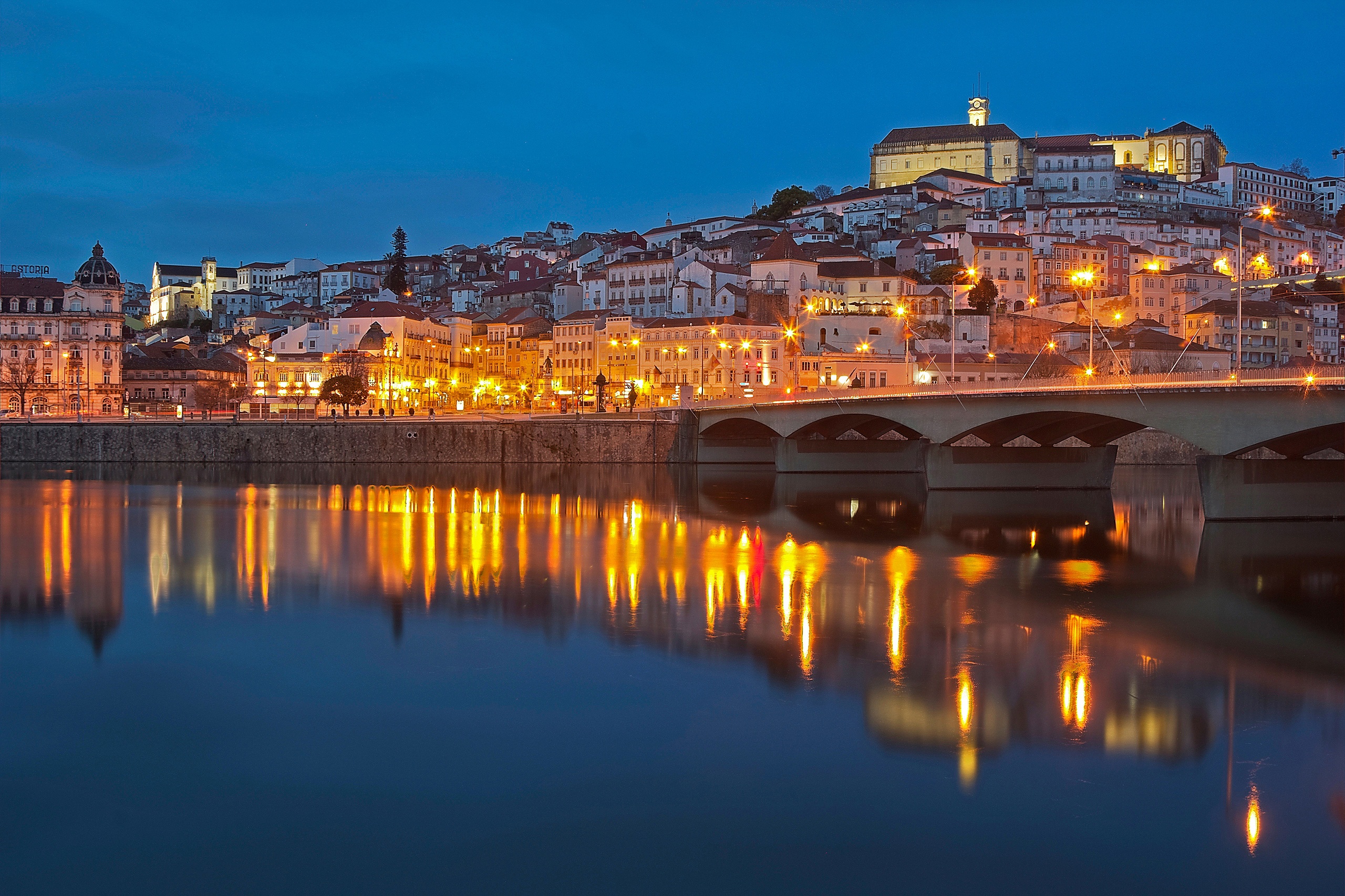 Bridge River Portugal 2560x1707