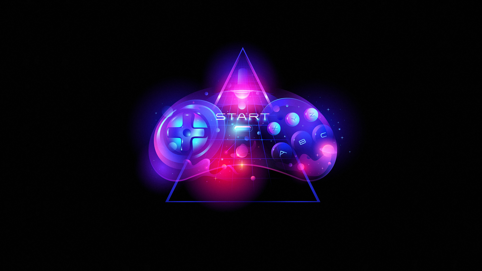 Video Game Controller 1920x1080