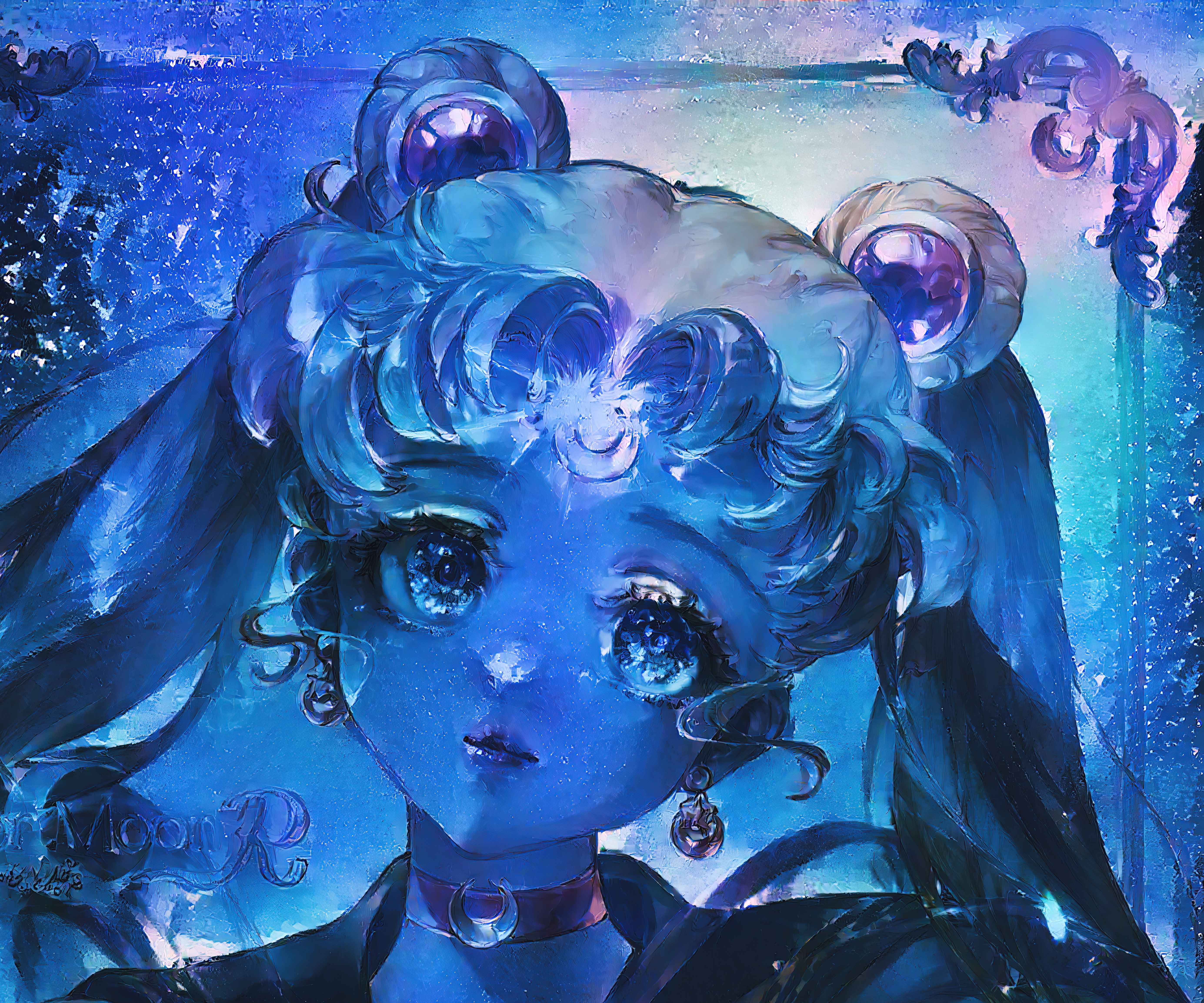Style Transfer Sailor Moon Dar0z Stars Space Anime Girls Artificial Intelligence Sailor Moon Charact 5538x4615