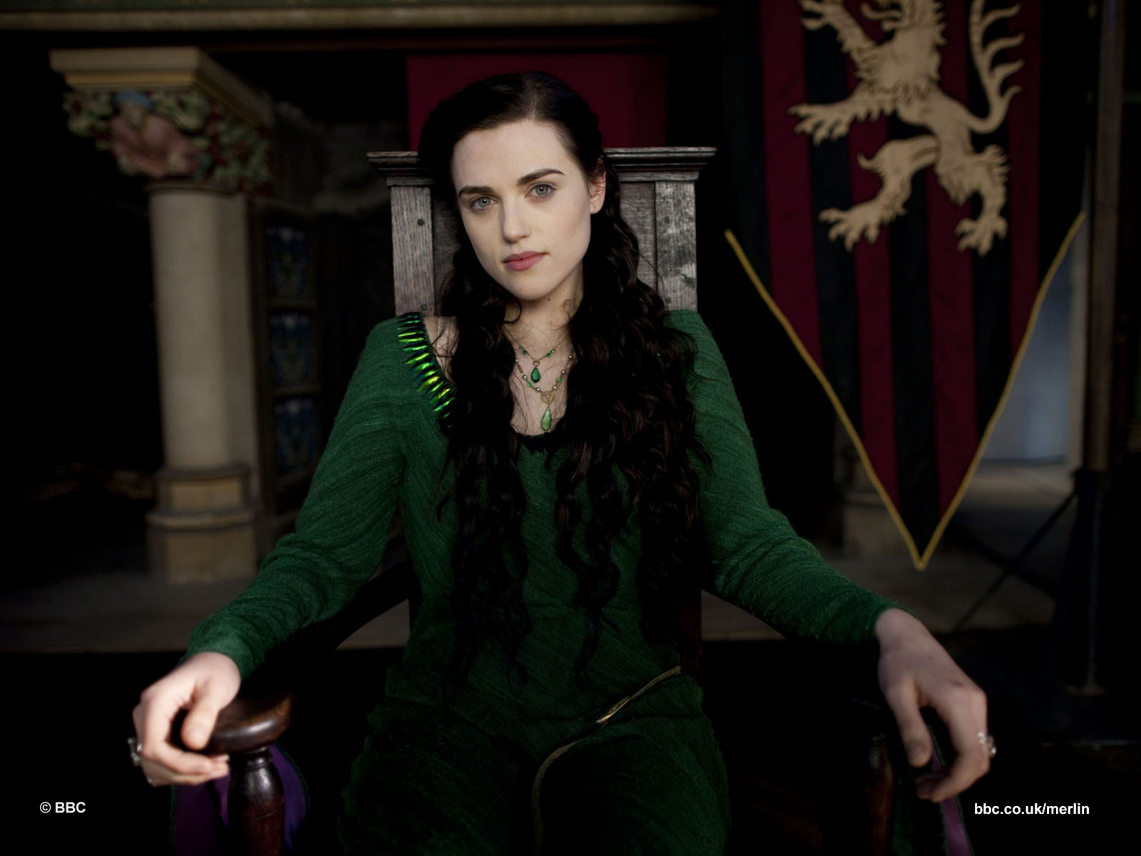 Merlin TV Series Lady Morgana Katie McGrath Irish Women Necklace 1600x1200
