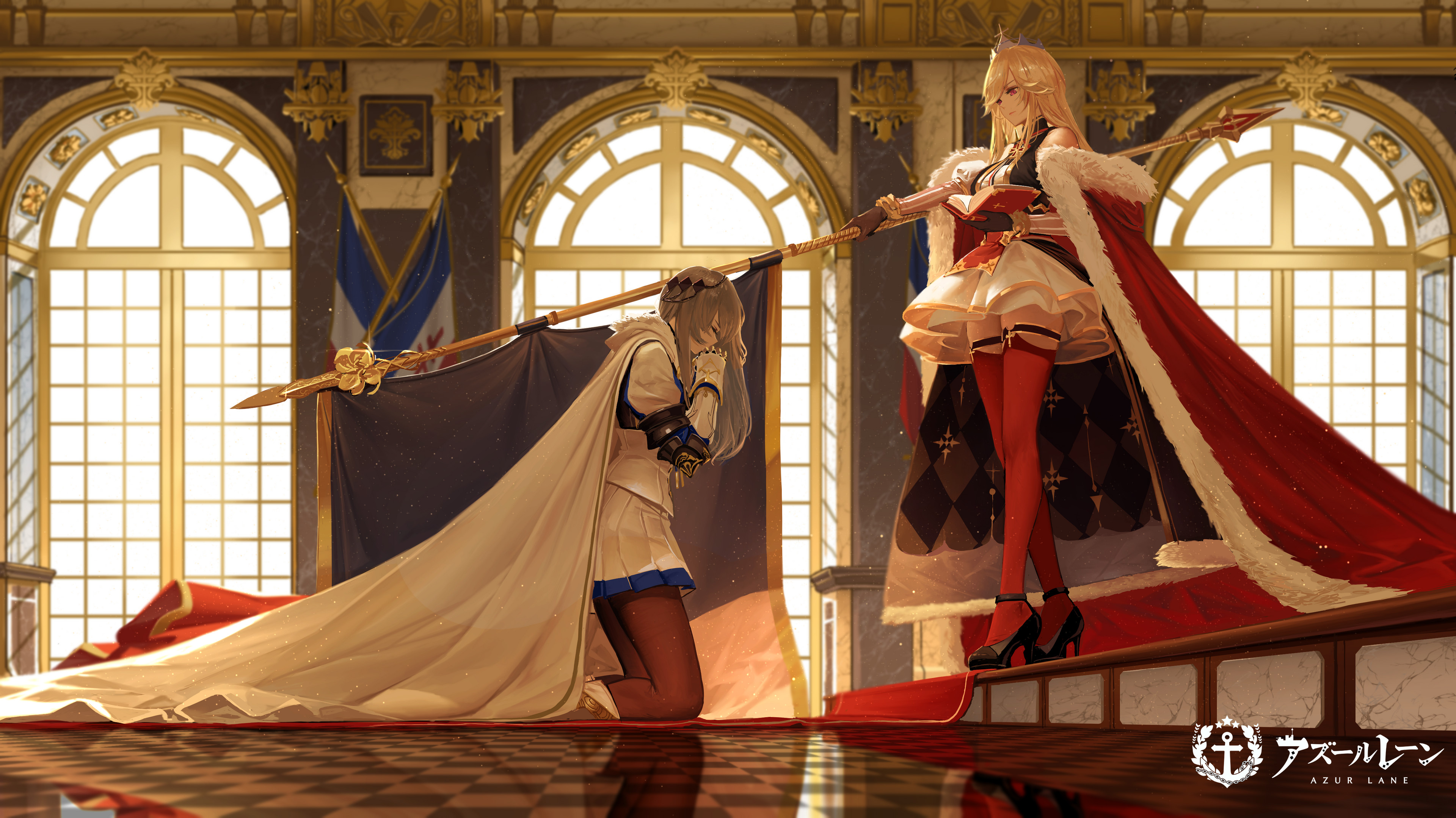 Azur Lane Saint Louis Azur Lane Richelieu Azur Lane Dishwasher1910 3840x2160