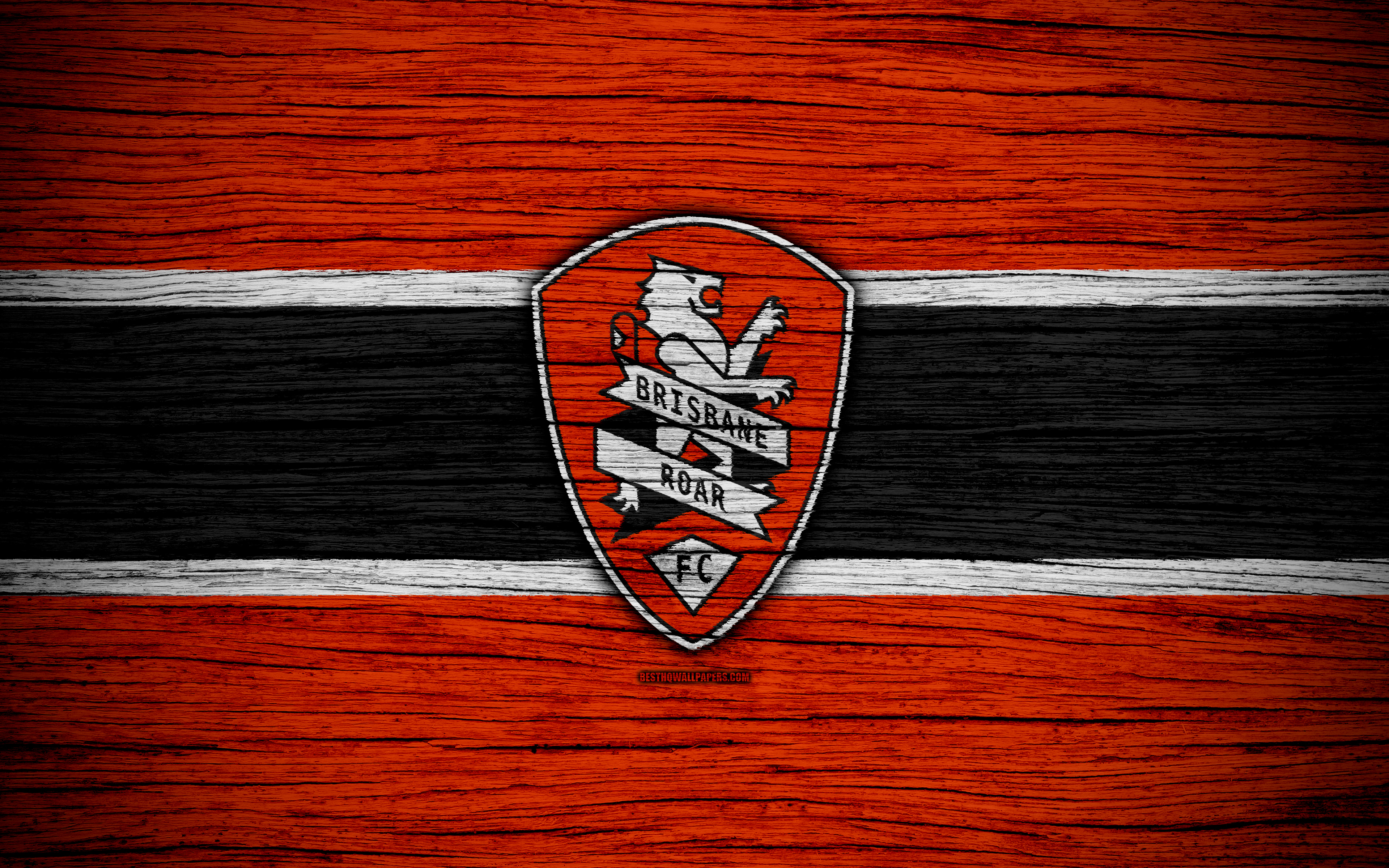 Brisbane Roar Fc Emblem Logo Soccer 3840x2400