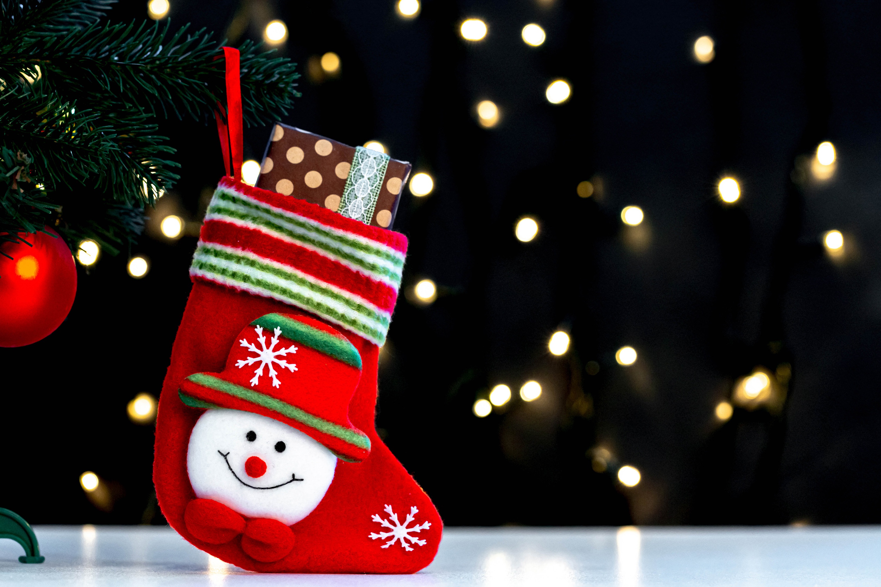 Christmas Christmas Socks Gift Snowman 3000x2000