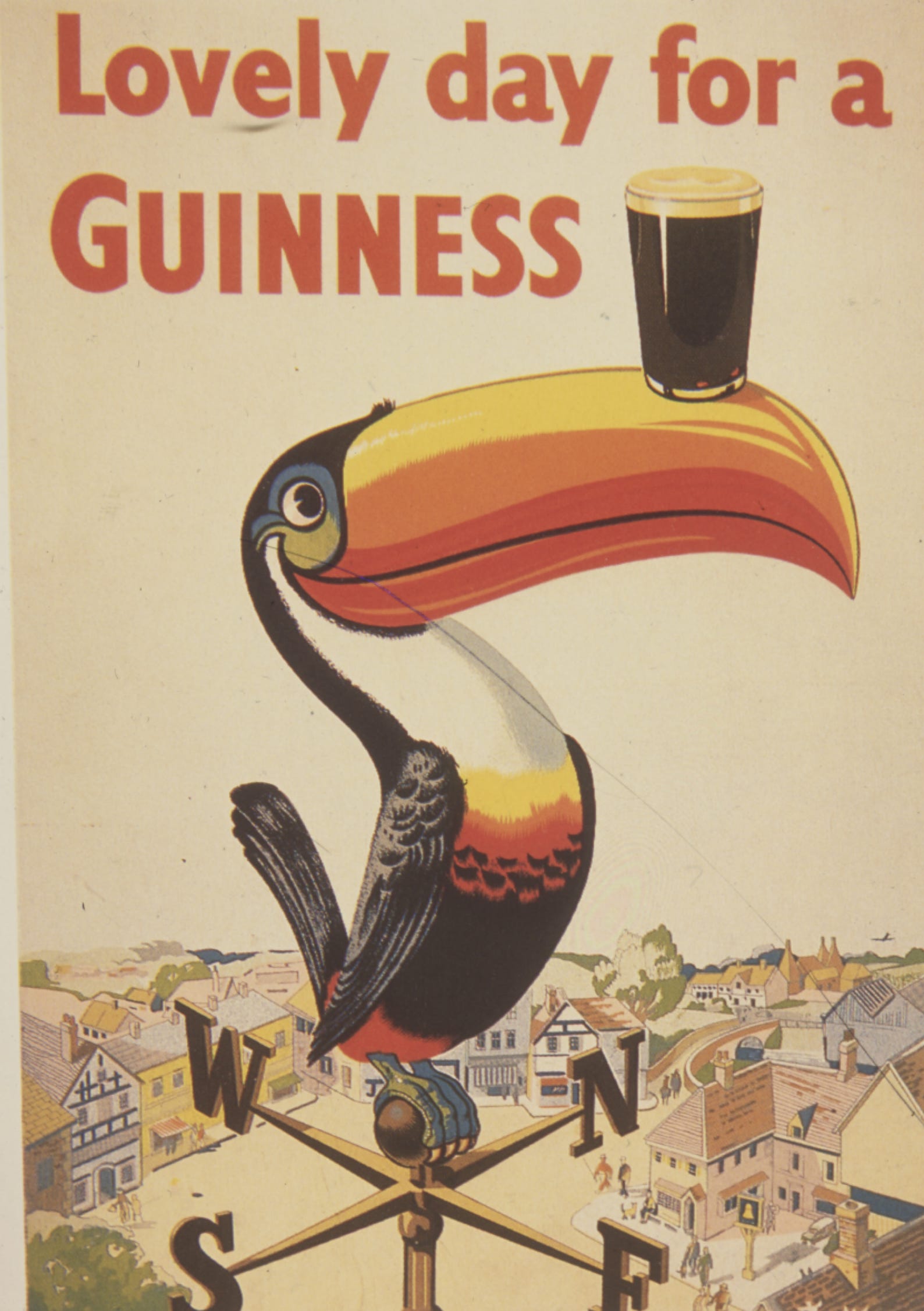 Guinness Beer Advertisements Toucans Vintage 1588x2252
