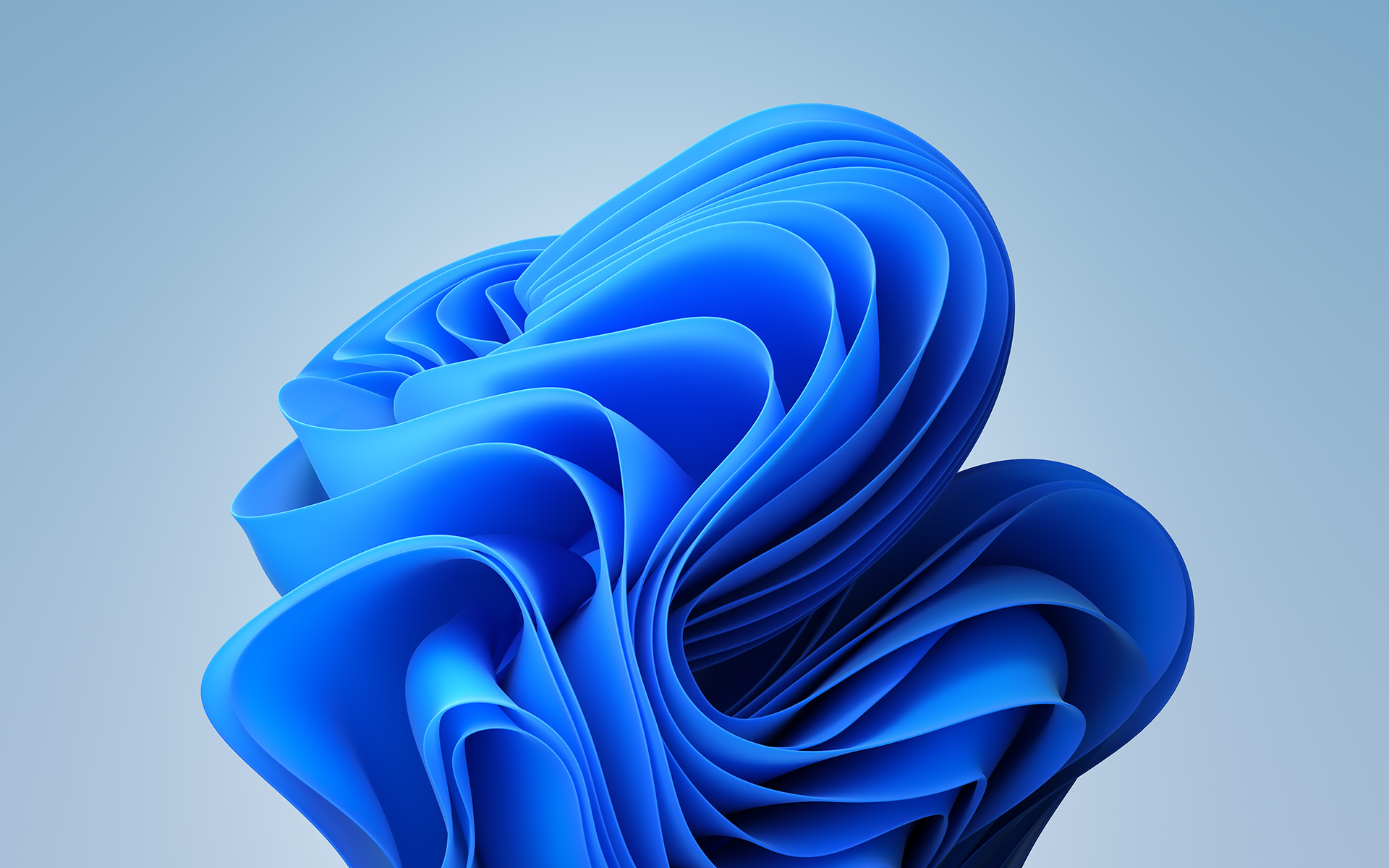 Windows 11 Silk Abstract 3D 3D Abstract Blue Background Gradient CGi Render Digital Art Material Min 1920x1200