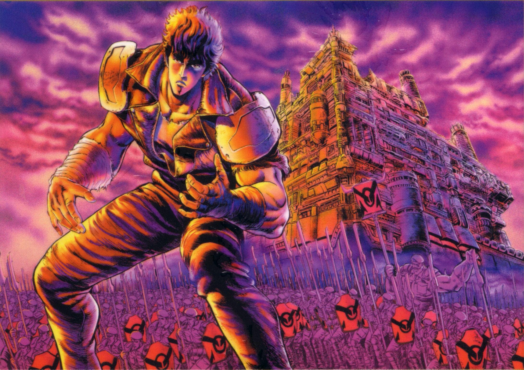 Fist Of The North Star Hokuto No Ken Kenjiro Anime Boys 2184x1542