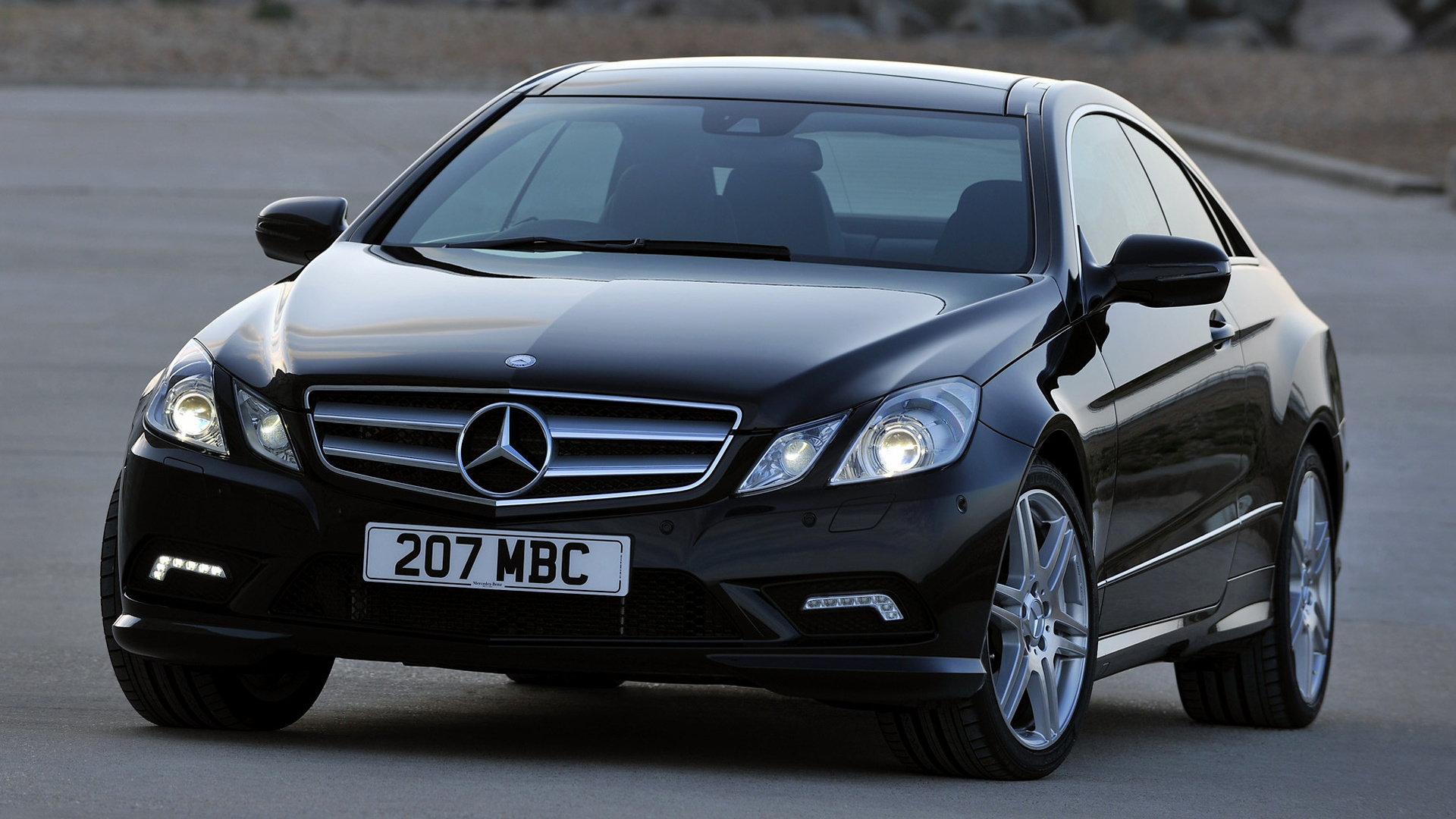 Black Car Car Coupe Luxury Car Mercedes Benz E 500 Coupe Amg Styling 1920x1080