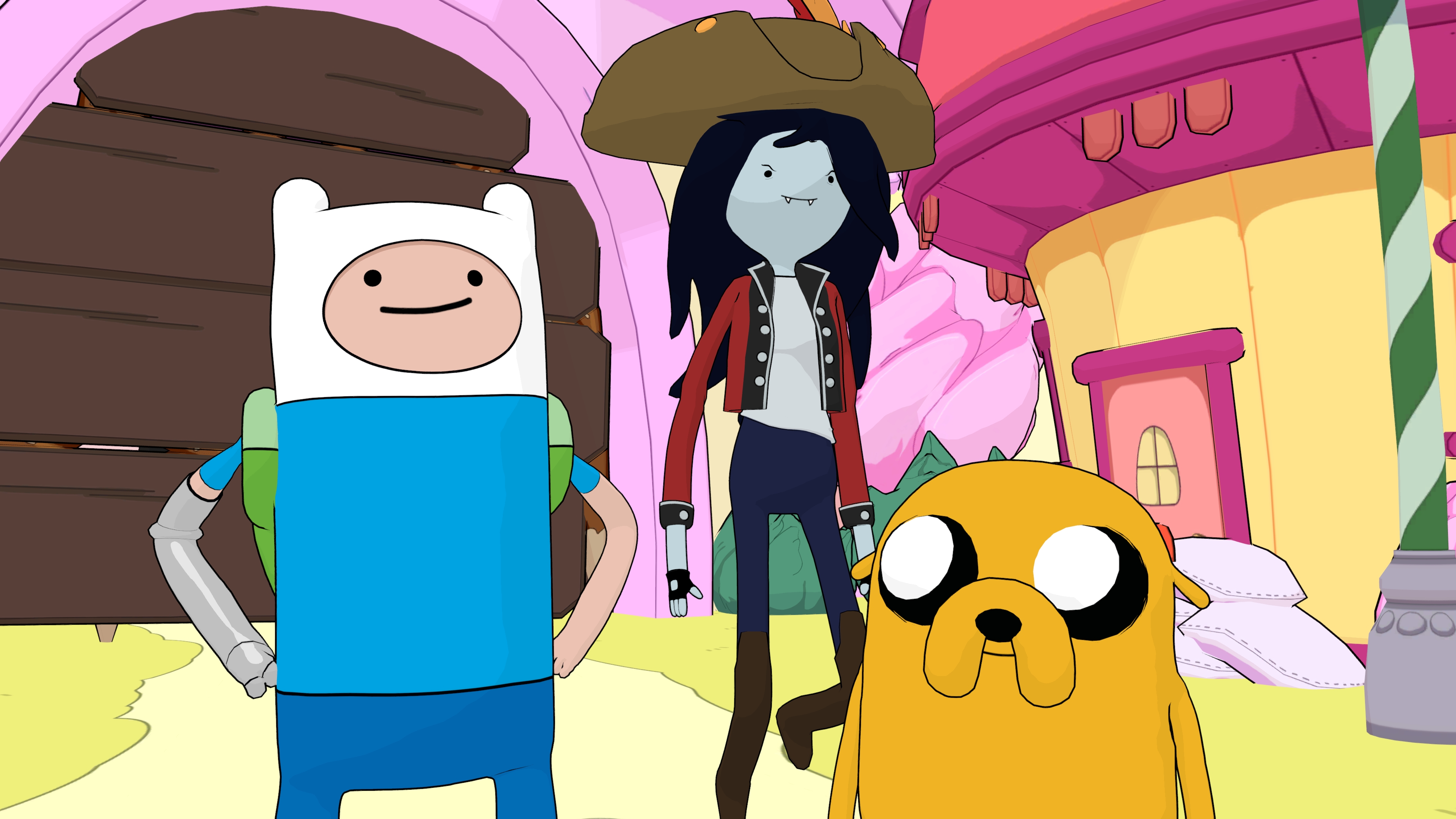 Finn Adventure Time Jake Adventure Time Marceline Adventure Time 3840x2160