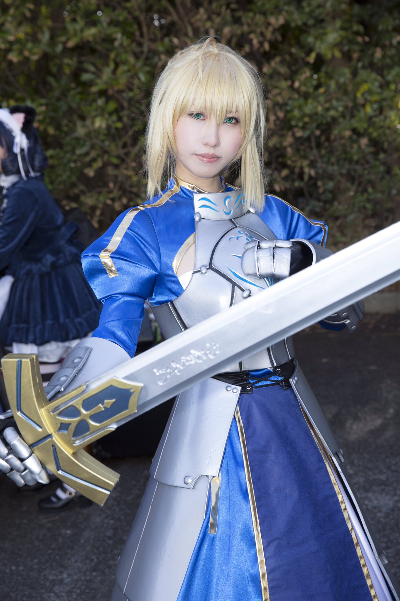 Asian Japanese Japanese Women Women Cosplay Fate Series Fate Stay Night Fate Grand Order Excalibur A 1364x2048
