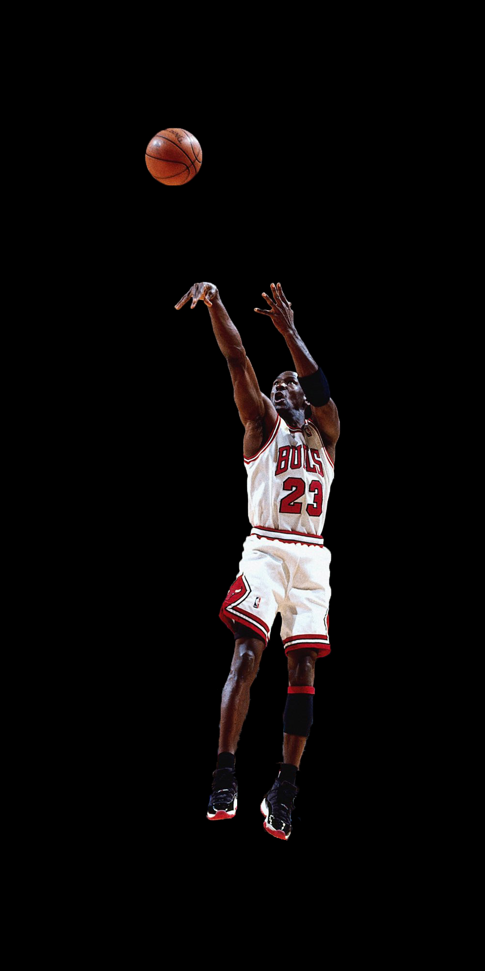 Michael Jordan Basketball Black Background 1000x2000