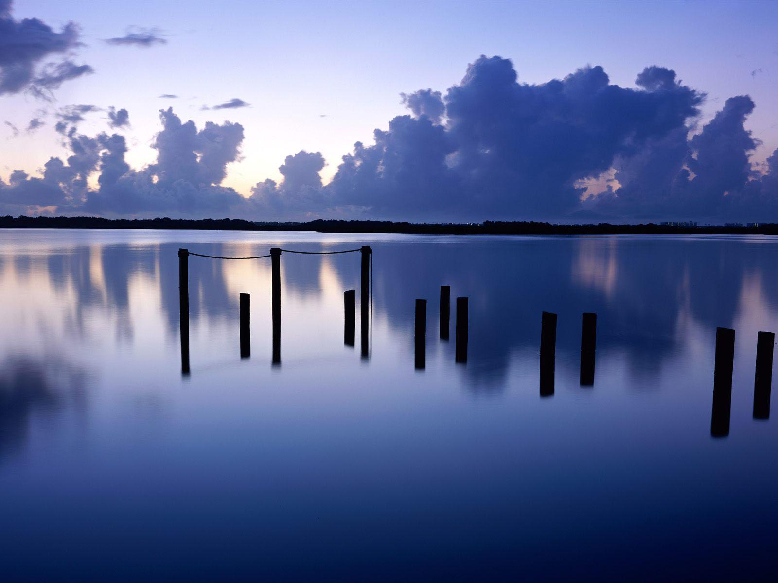 Water Calm Waters Florida 1600x1200