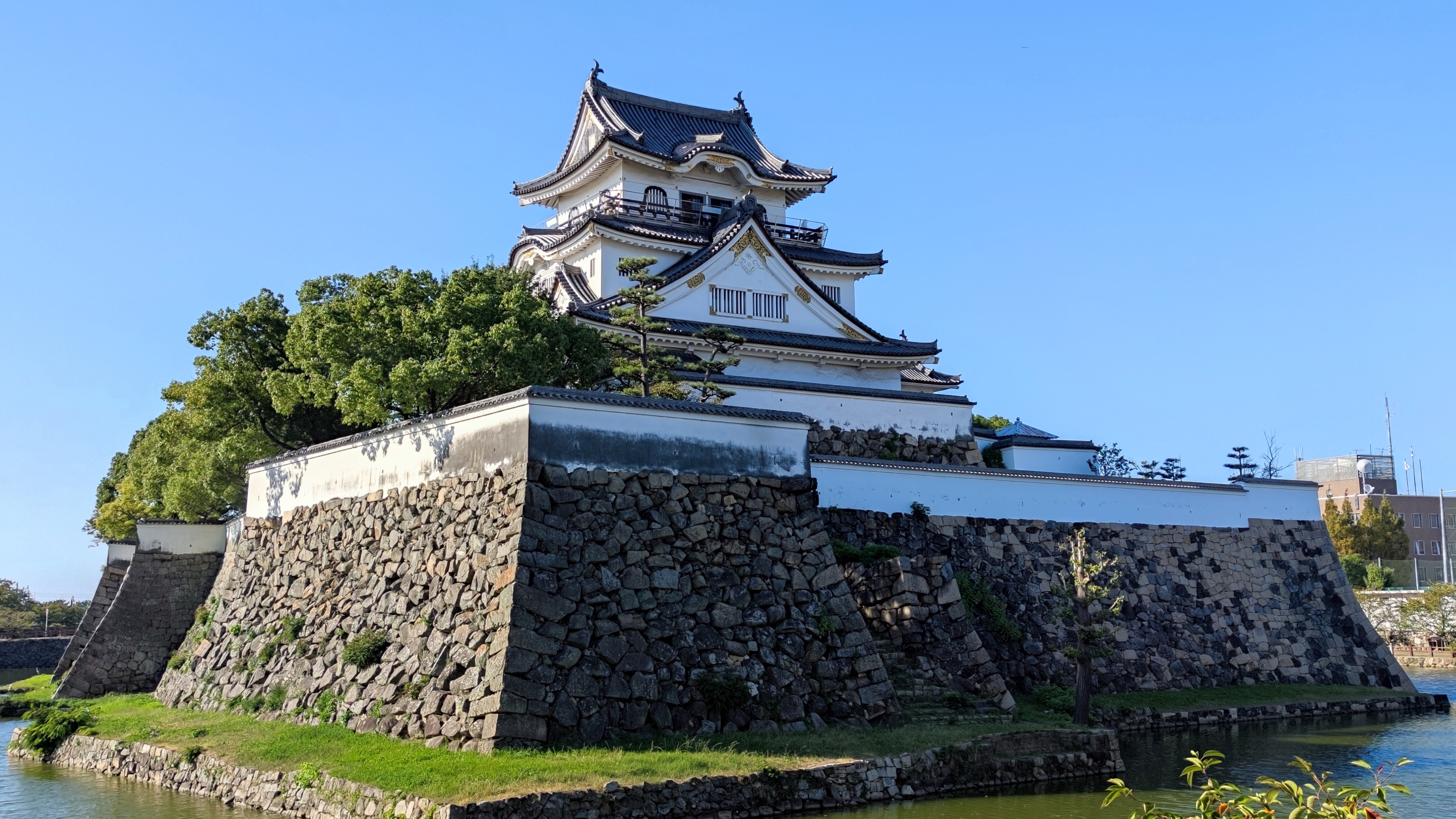 Castle Japan Kishiwada Osaka Prefecture 4248x2390