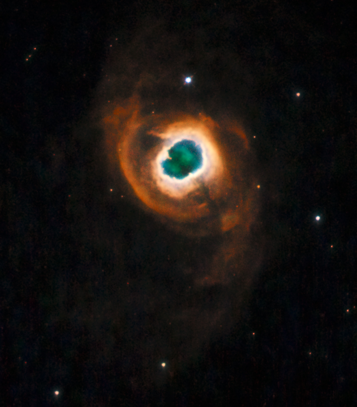 Space Universe Stars Starscape ESA Nebula Kohoutek 4 55 Cygnus Constellation Hubble Space Telescope  1226x1397