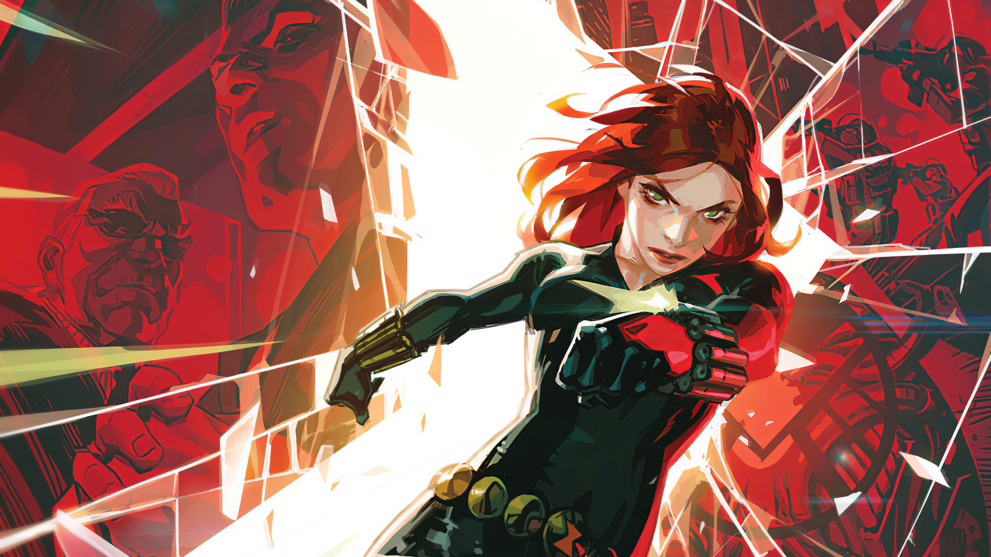 Marvel Comics Marvel Cinematic Universe Black Widow Toni Infante 3840x2160