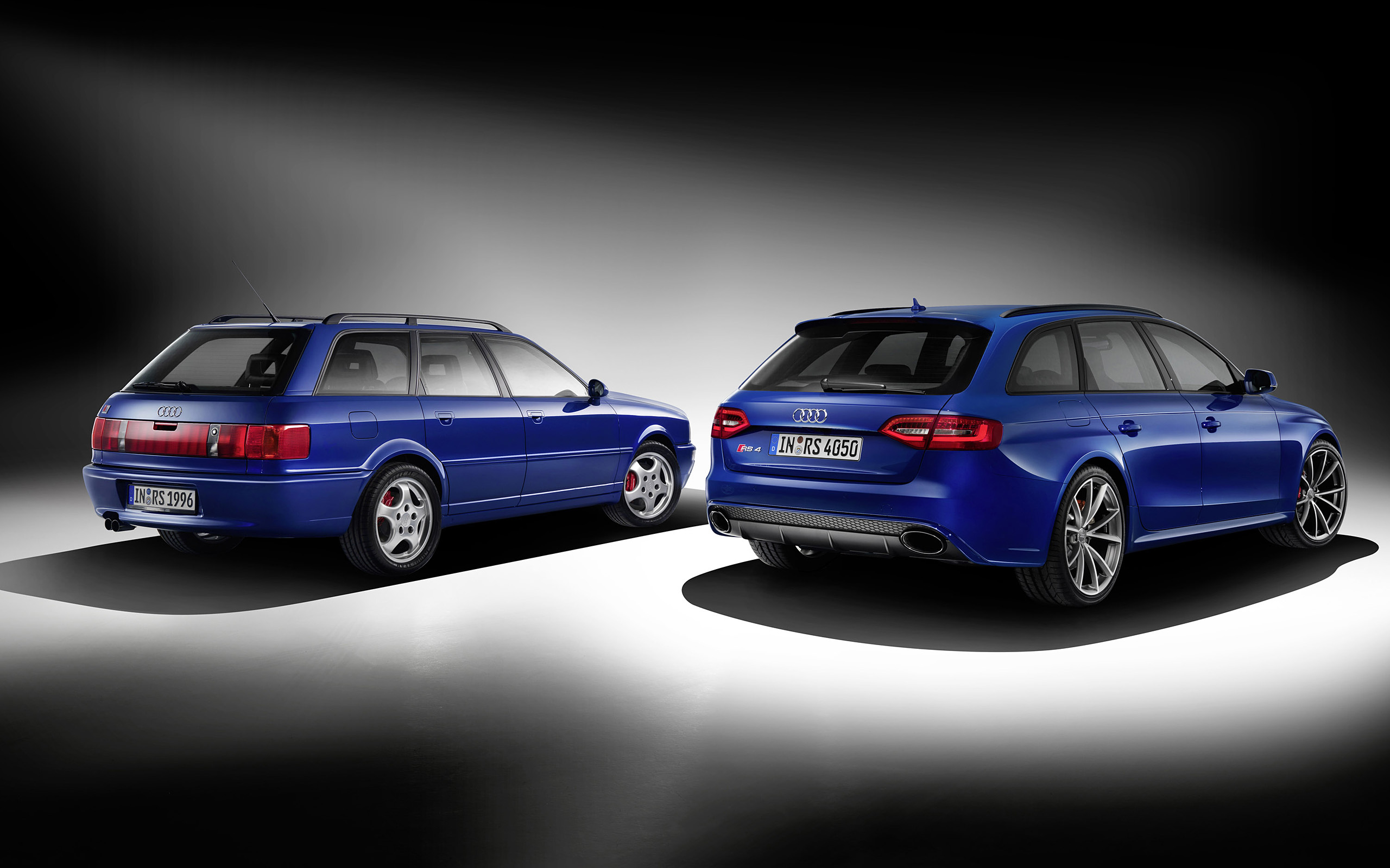 Audi Rs4 Blue Car Car Luxury Car Sedan Station Wagon 2560x1600