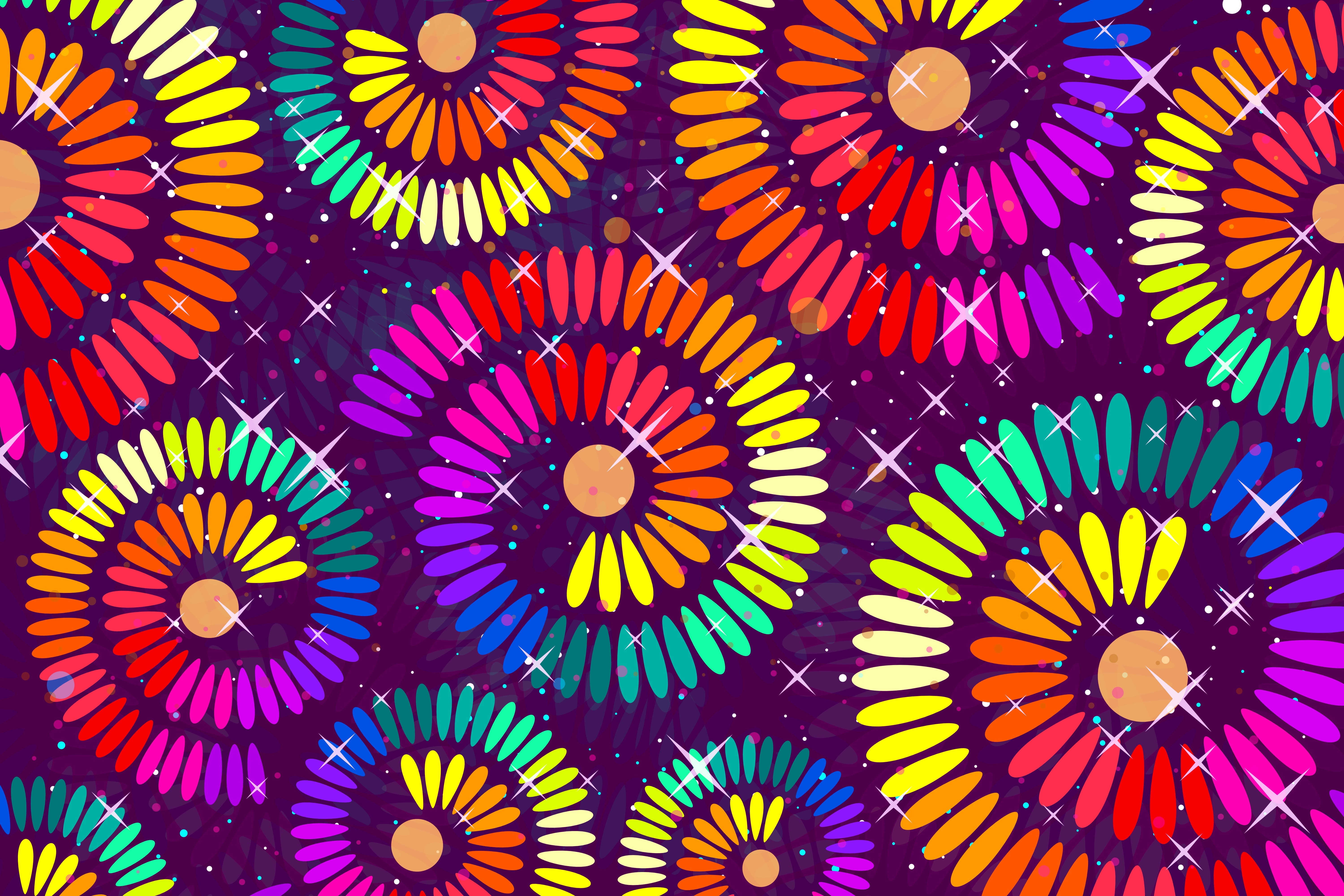 Colorful Pattern Swirl 6000x4000
