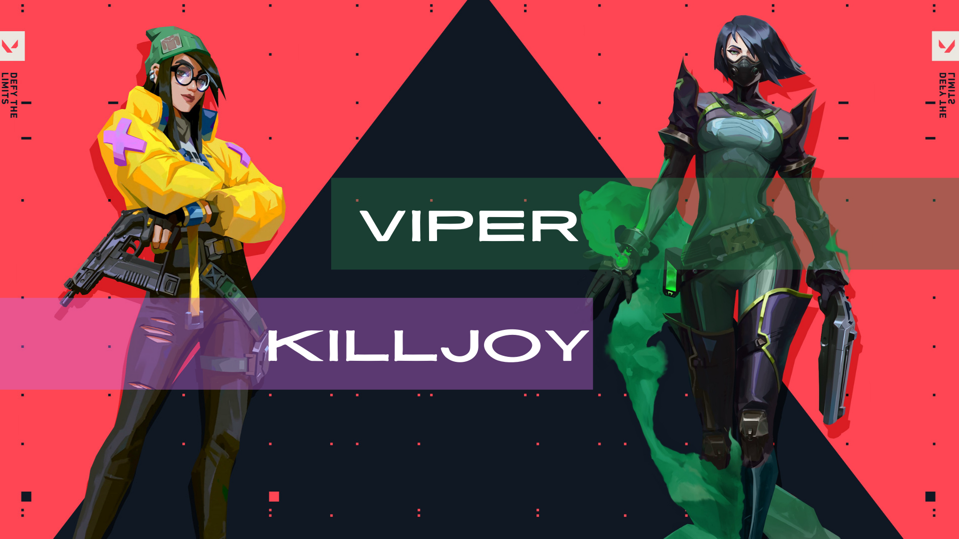 Viper Valorant Killjoy Valorant Valorant Game Characters Video Games 1920x1080