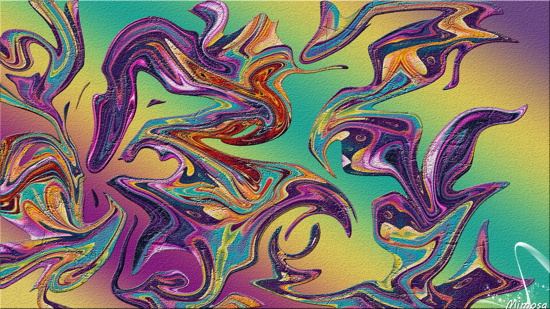 Digital Art Colorful 1920x1080