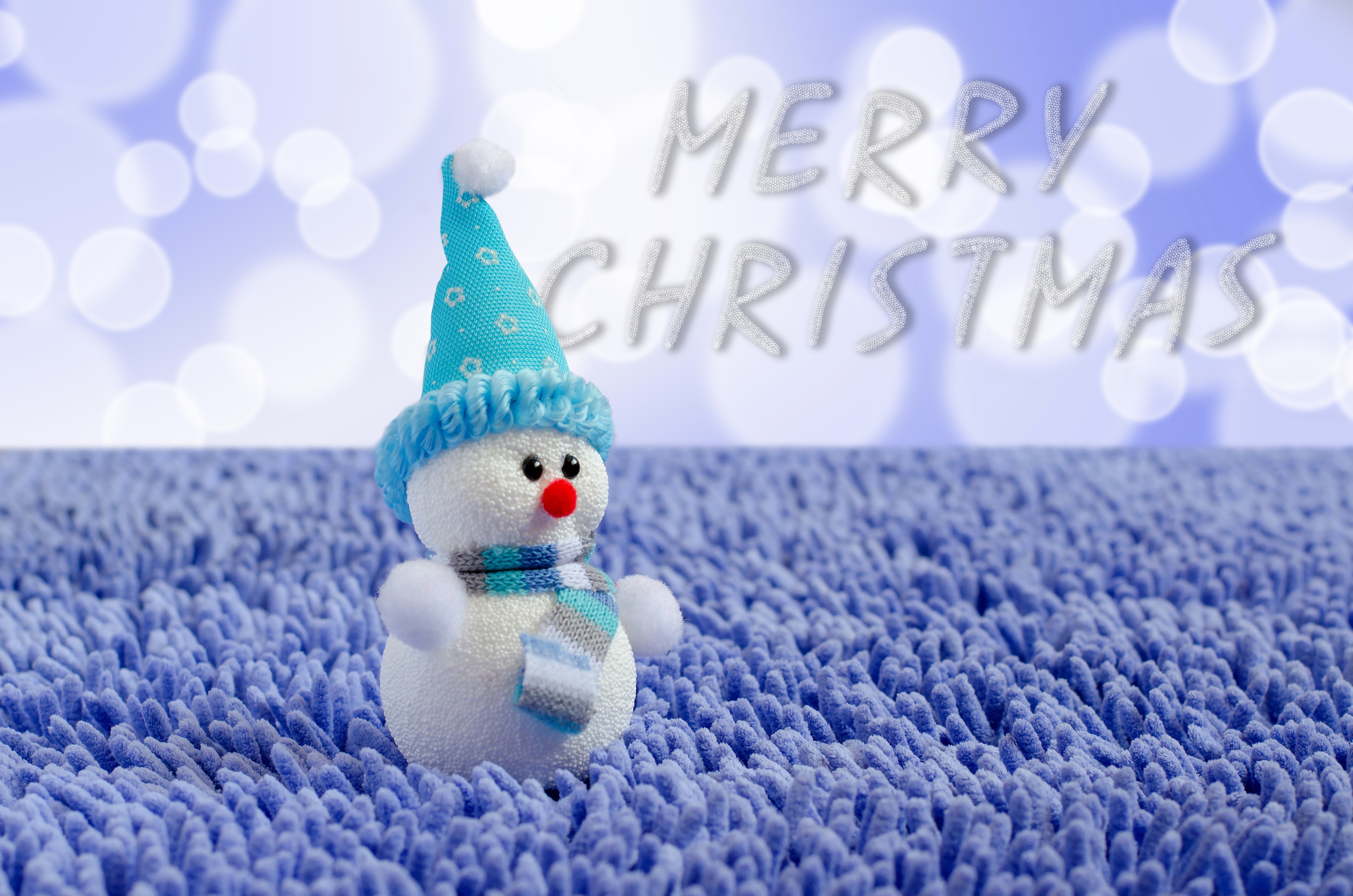 Christmas Snowman Toy 4805x3182