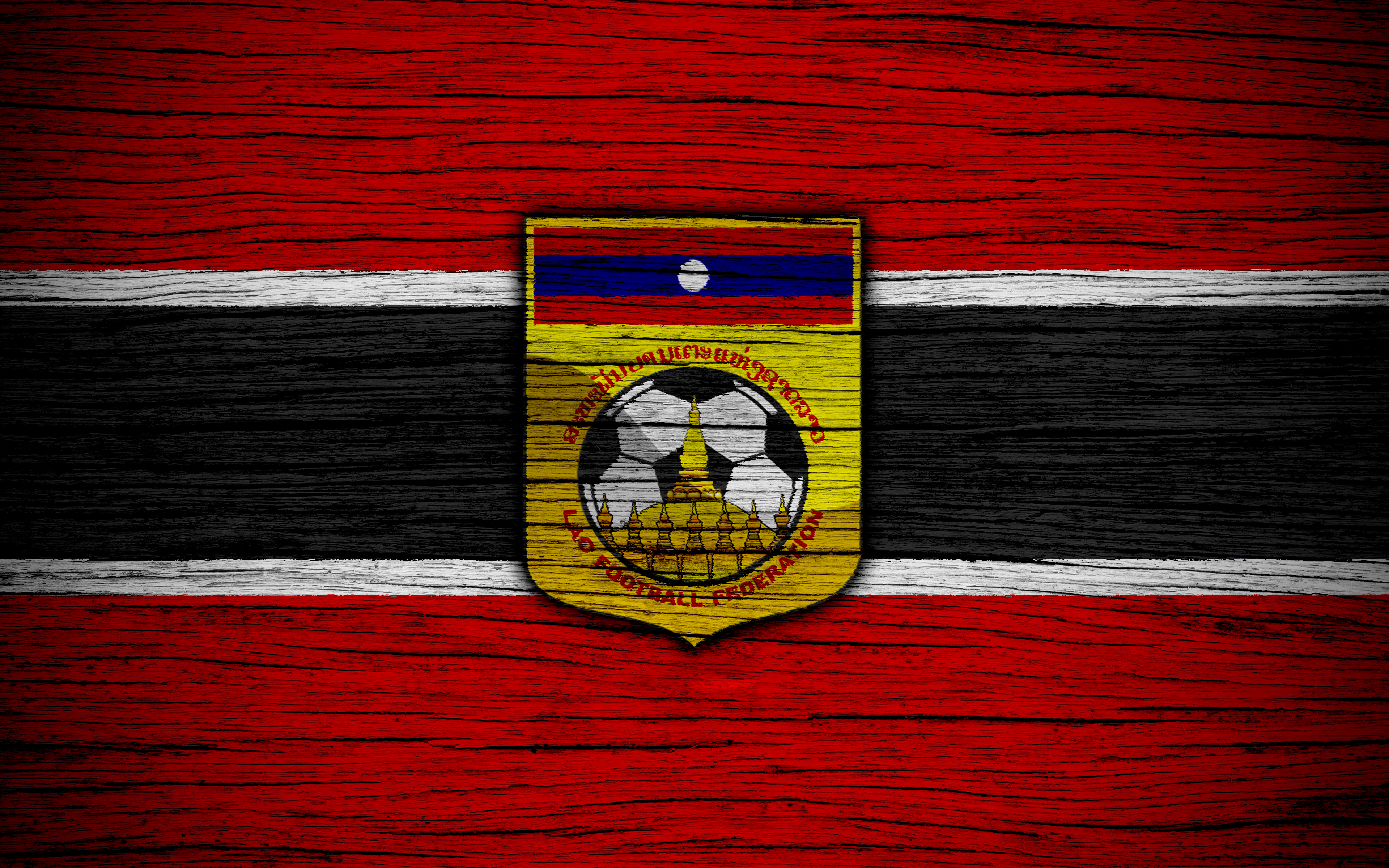 Emblem Laos Logo Soccer 3840x2400