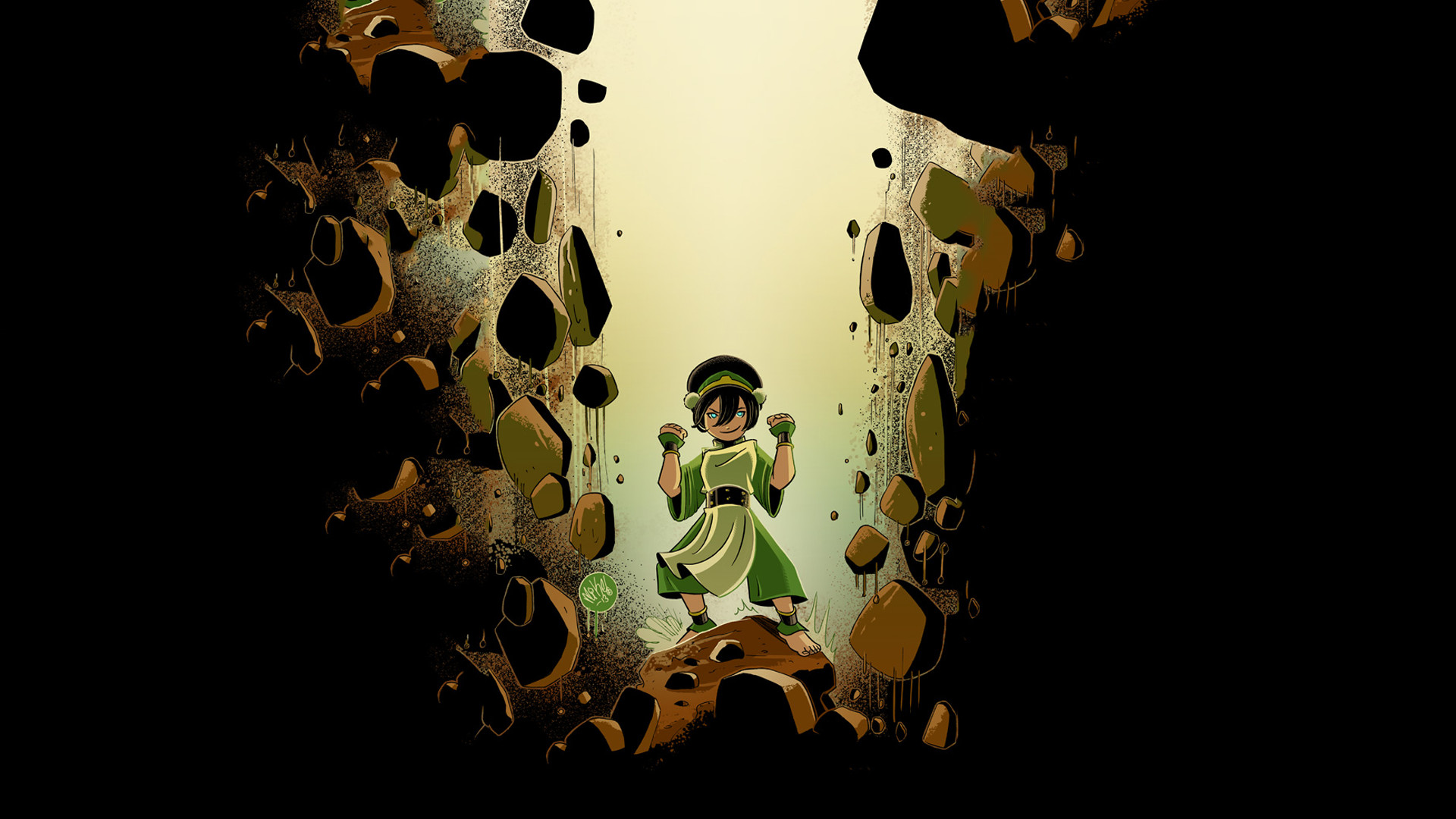 Avatar The Last Airbender Girl Toph Beifong 1920x1080
