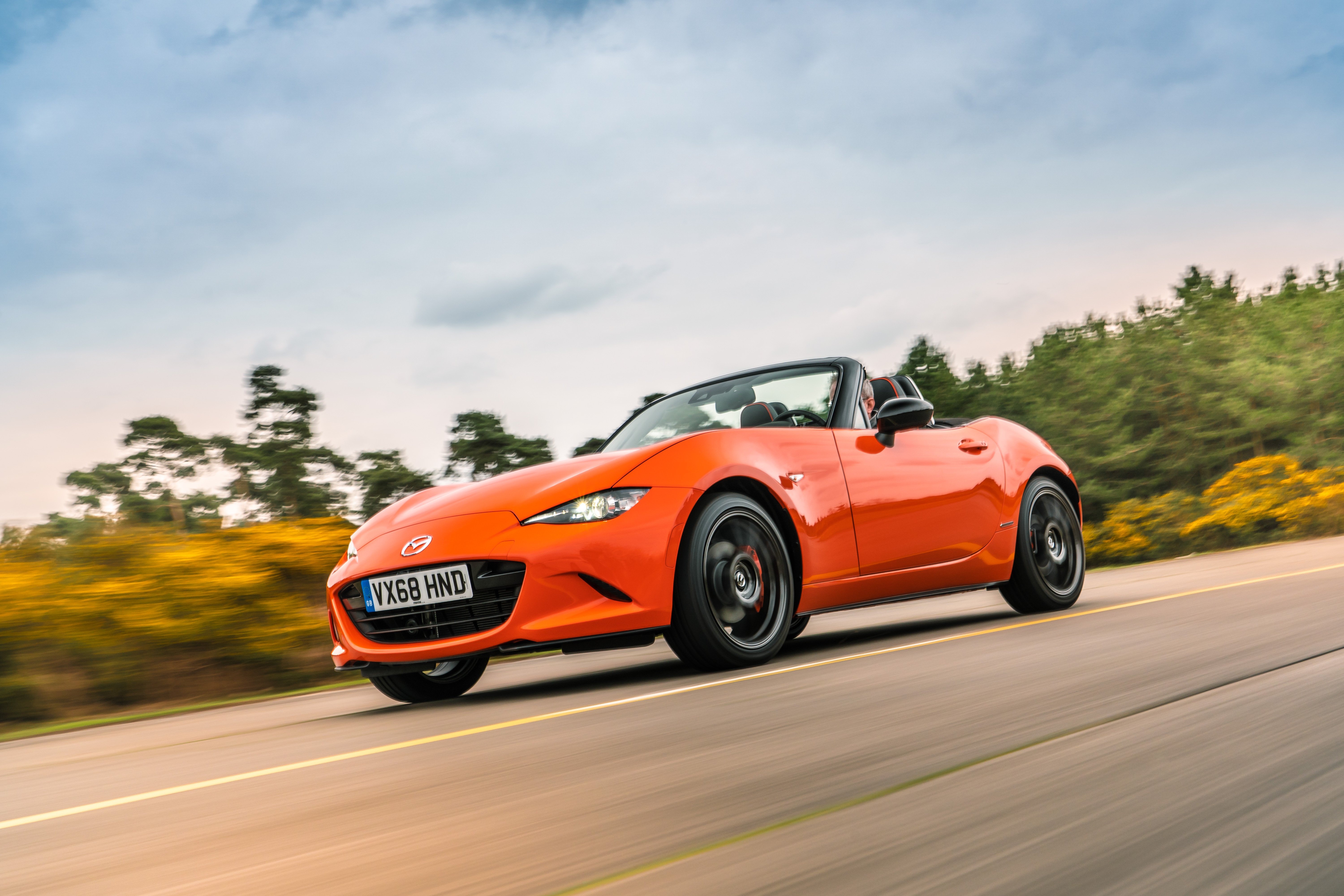 Car Mazda Mazda Mx 5 Orange Car Sport Car Vehicle 6000x4000