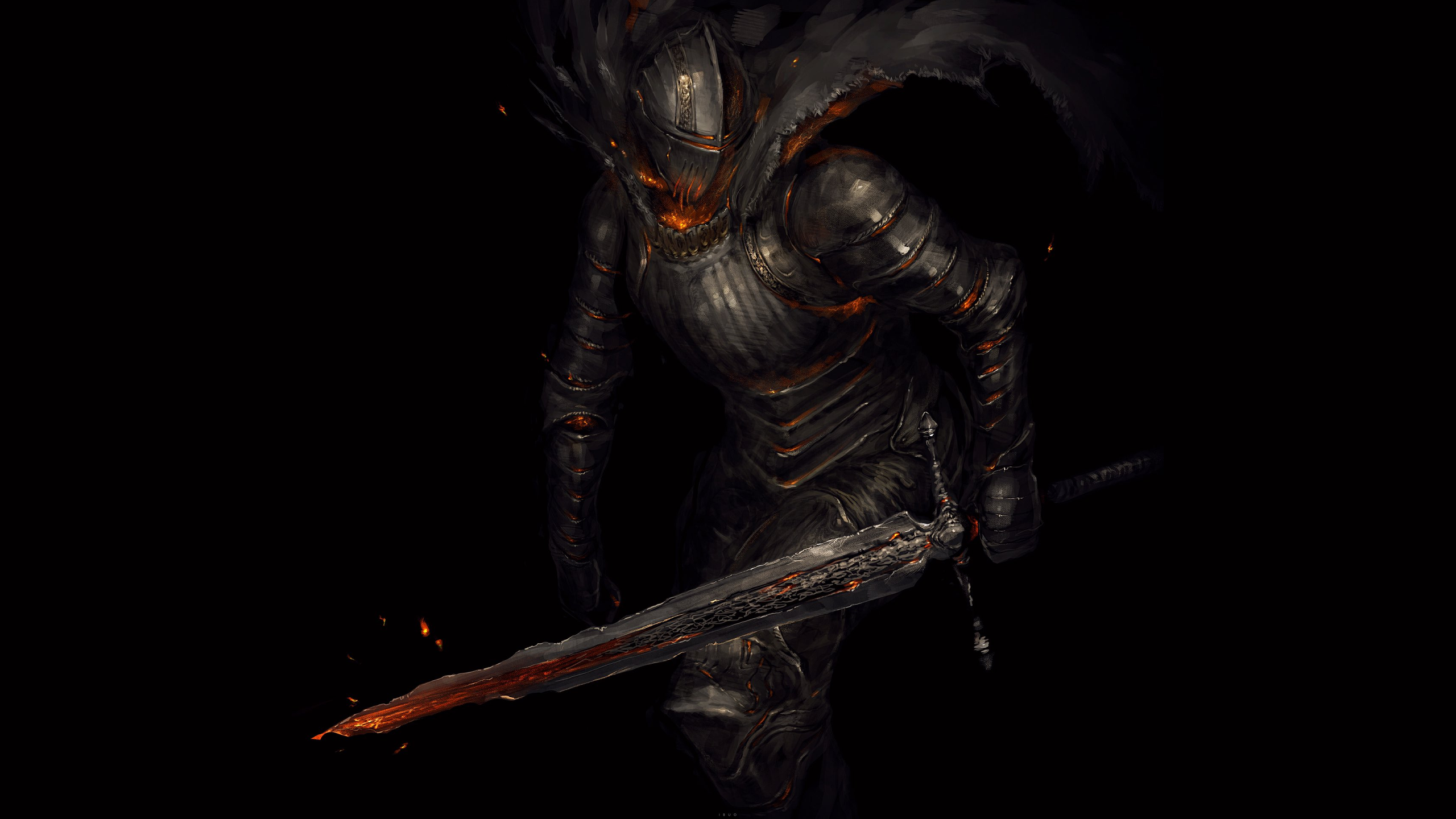 Dark Souls Dark Souls 3 Dark Souls Ii Dark Souls Iii Chosen Undead Dark Souls Armor Knight Ibuo 2560x1440