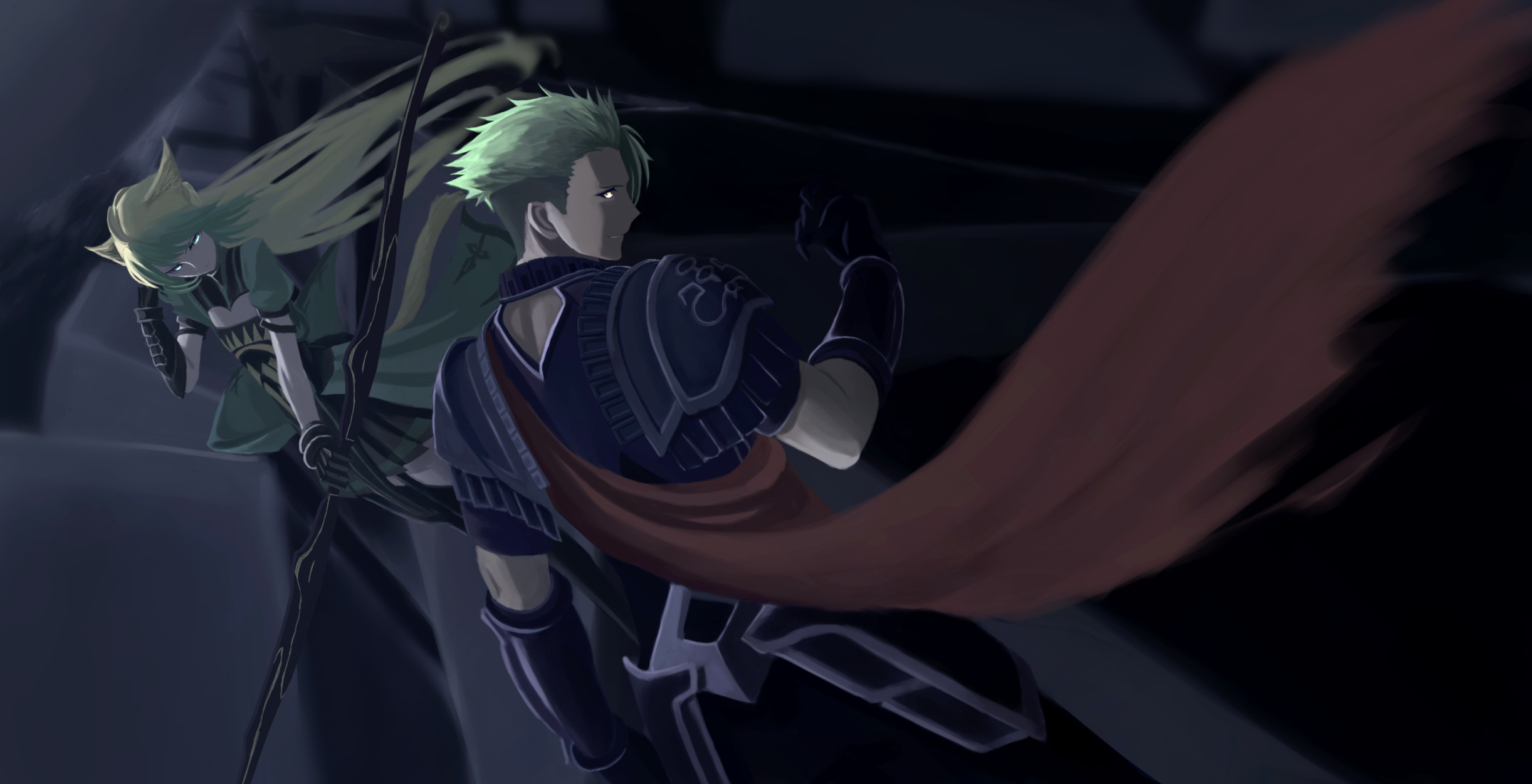 Achilles Fate Apocrypha Archer Of Red Fate Apocrypha Atalanta Fate Apocrypha Rider Of Red Fate Apocr Wallpaper Resolution 2444x1251 Id Wallha Com
