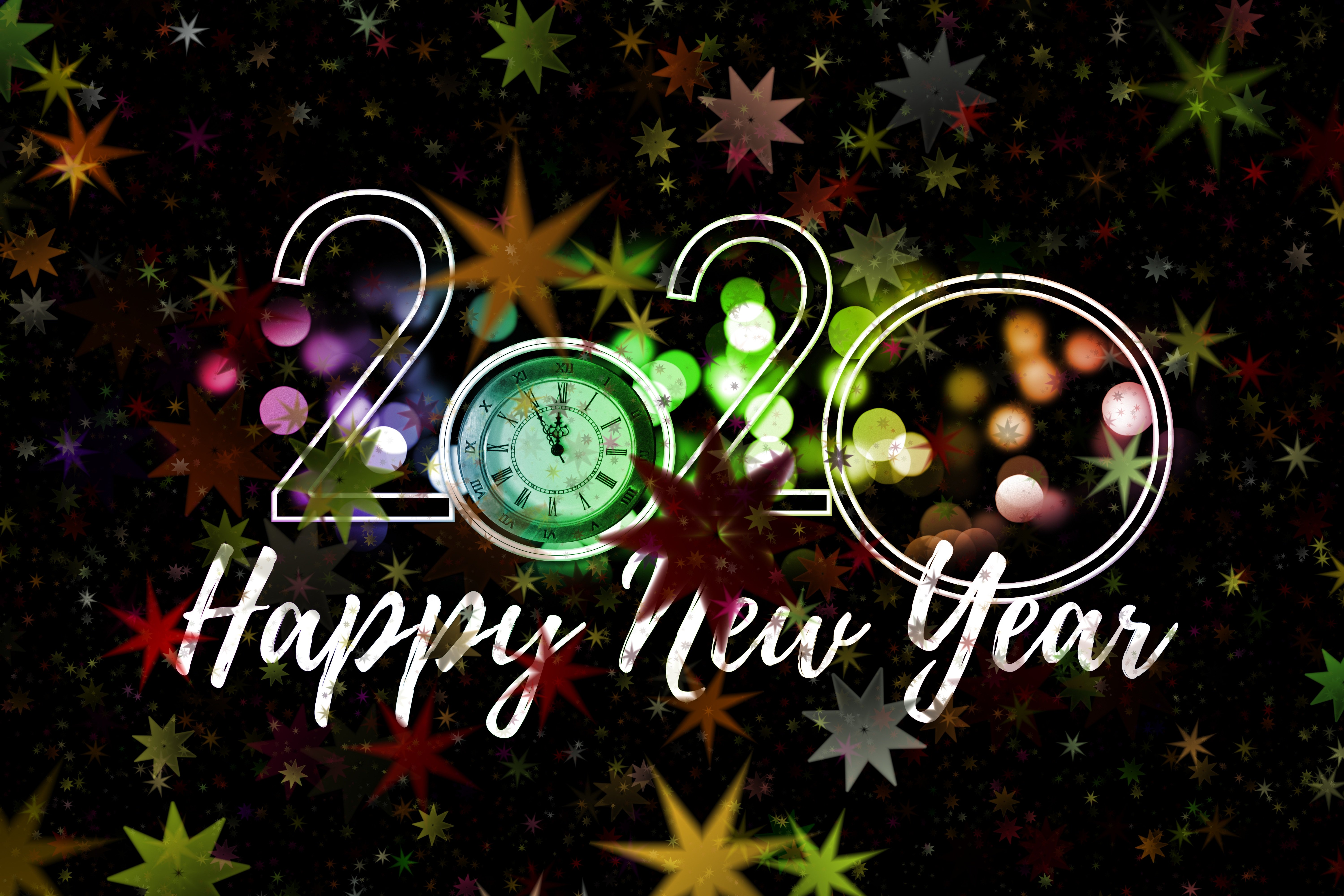 Happy New Year New Year New Year 2020 6000x4000