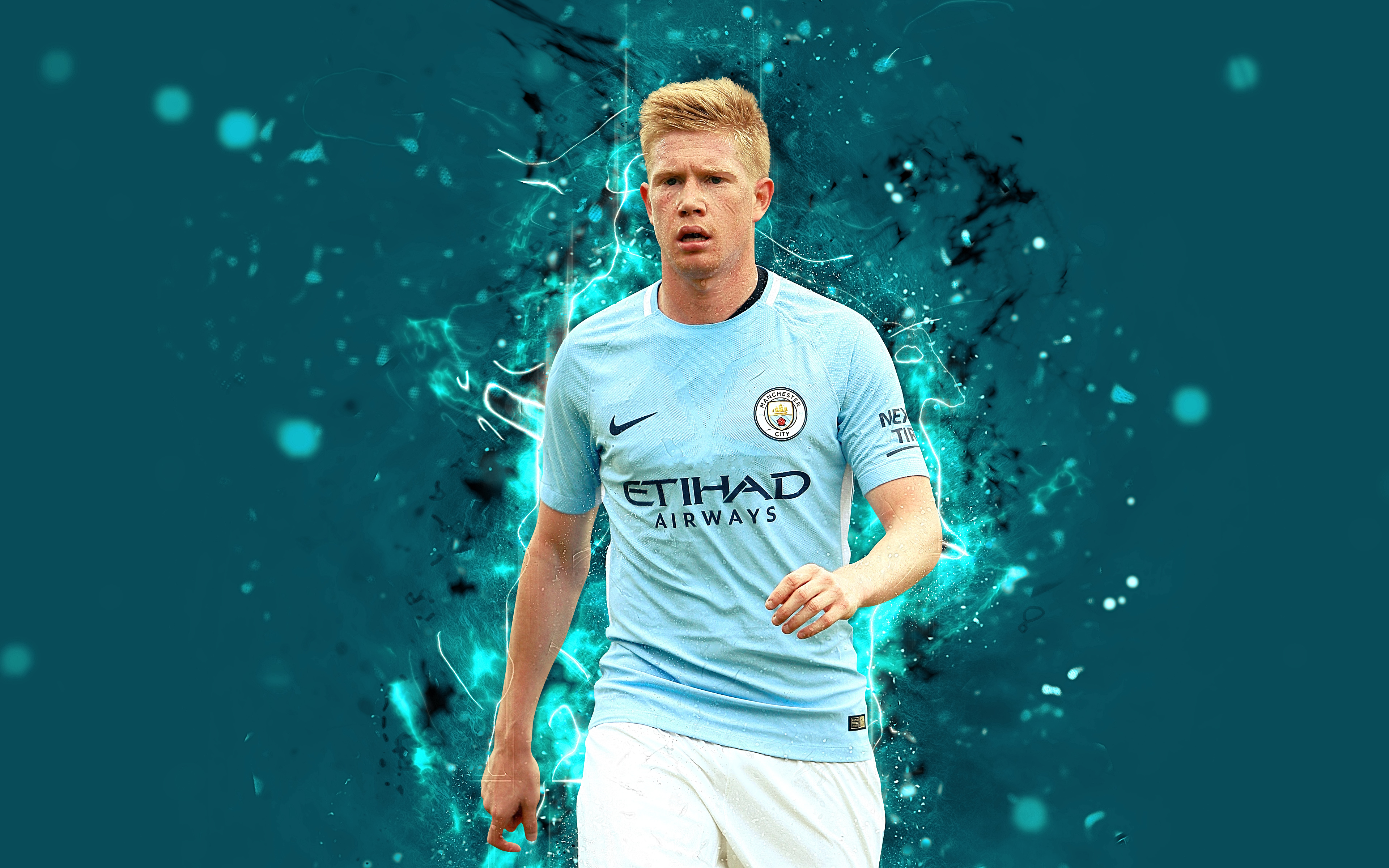 Belgian Kevin De Bruyne Manchester City F C Soccer 3840x2400