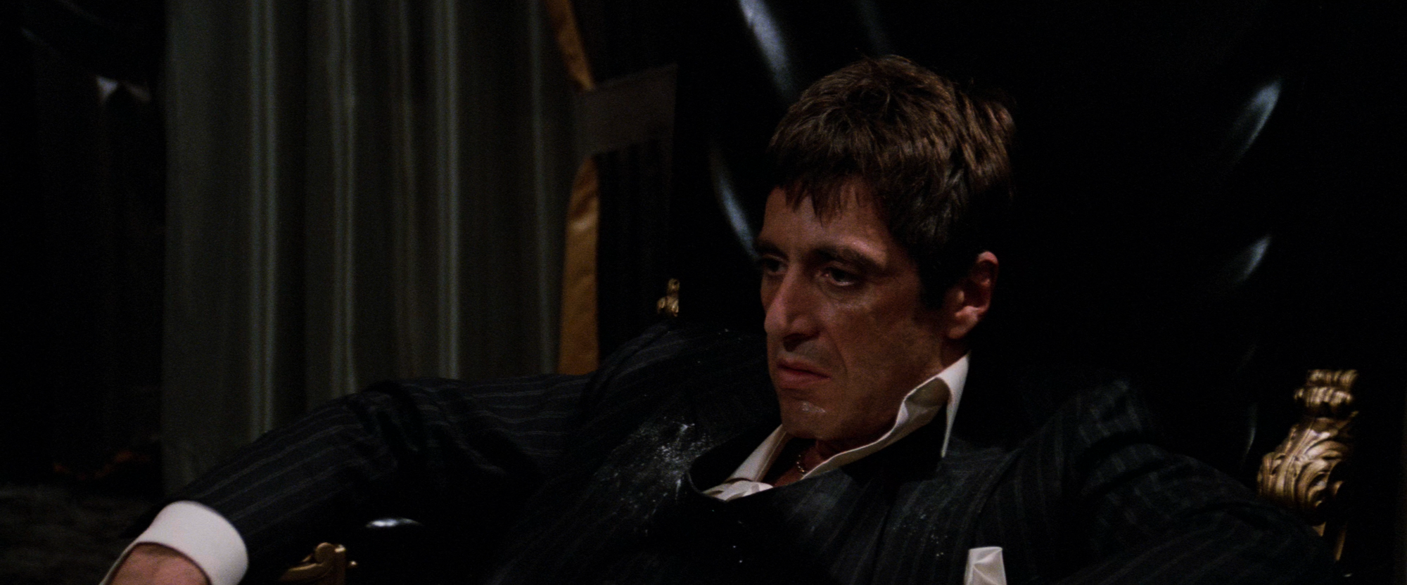 Scarface Tony Montana Al Pacino Men Film Stills Movies Suits 2000x832
