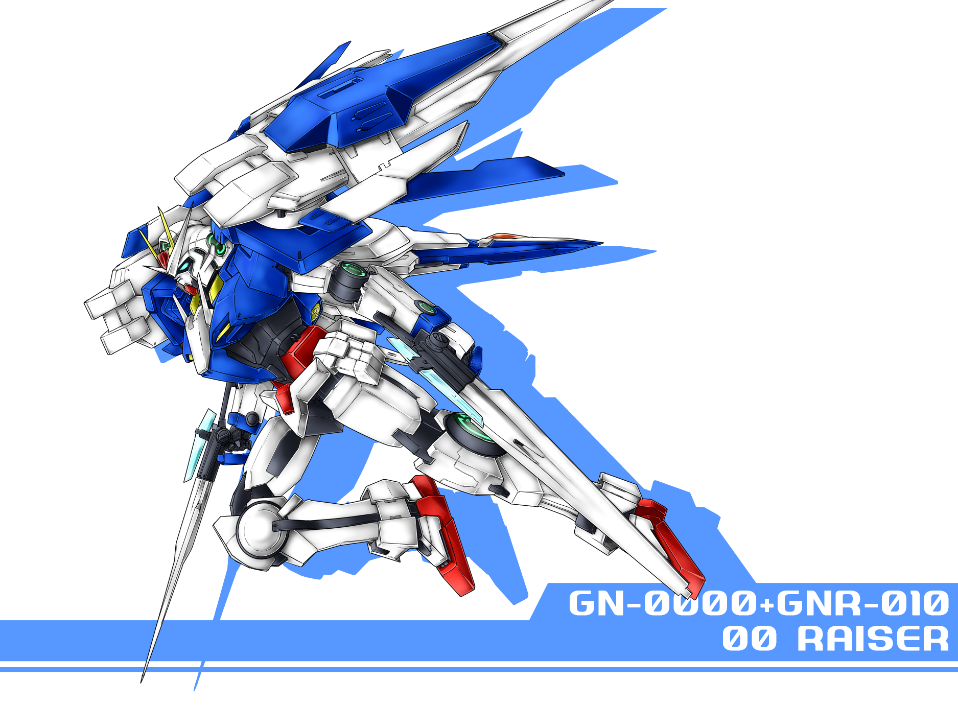 Anime Mechs Super Robot Wars Mobile Suit Gundam 00 Gundam 00 Raiser Artwork Digital Art Fan Art Simp 1875x1380
