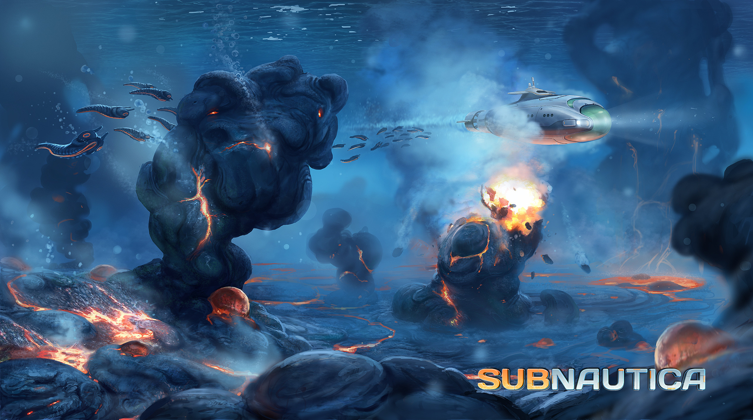 Subnautica Video Games 2560x1430