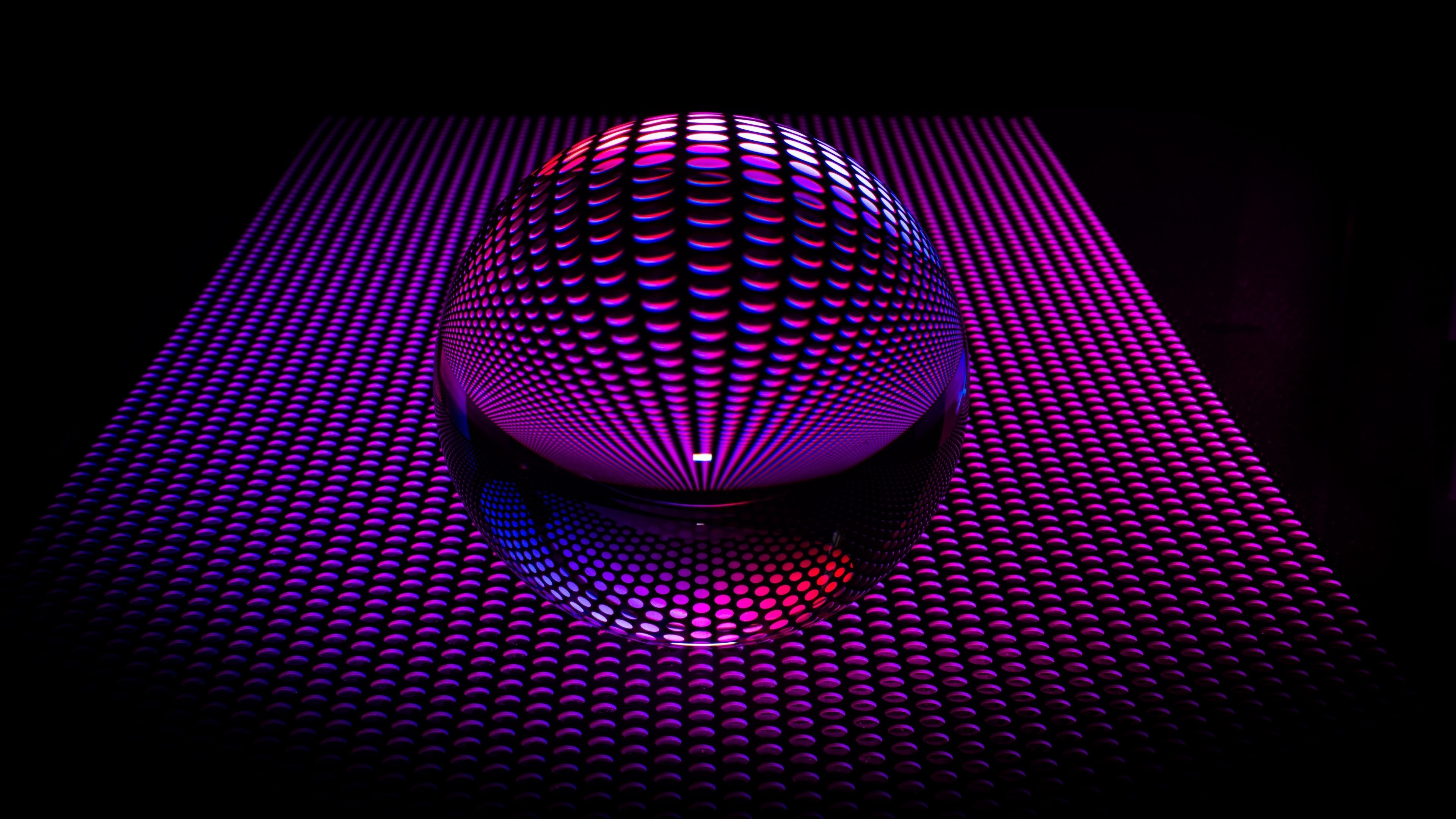 3D Colorful Abstract 3D Abstract Sphere 3840x2160