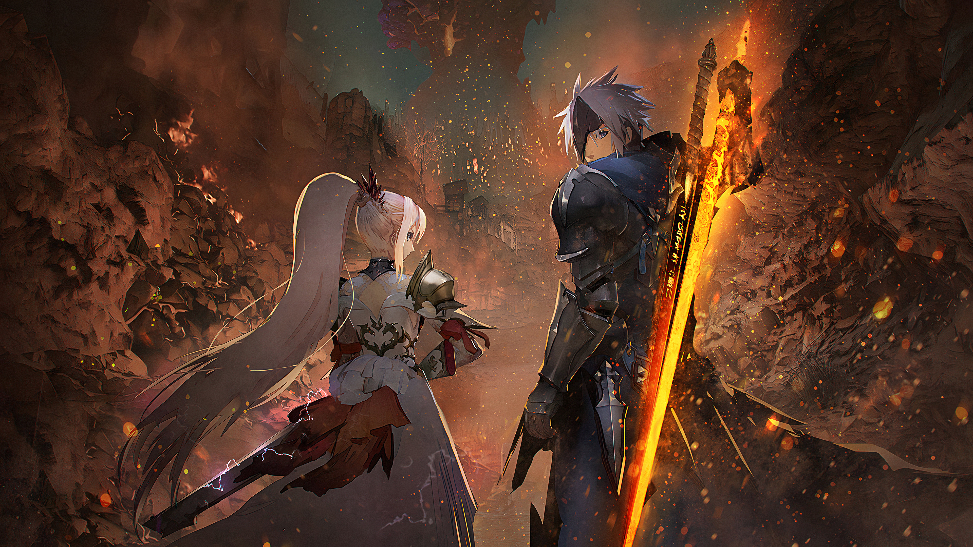 Tales Of Arise 4K Women Men BANDAi NAMCO Entertainment Alphen Tales Of Arise Shionne Tales Of Arise  3840x2160