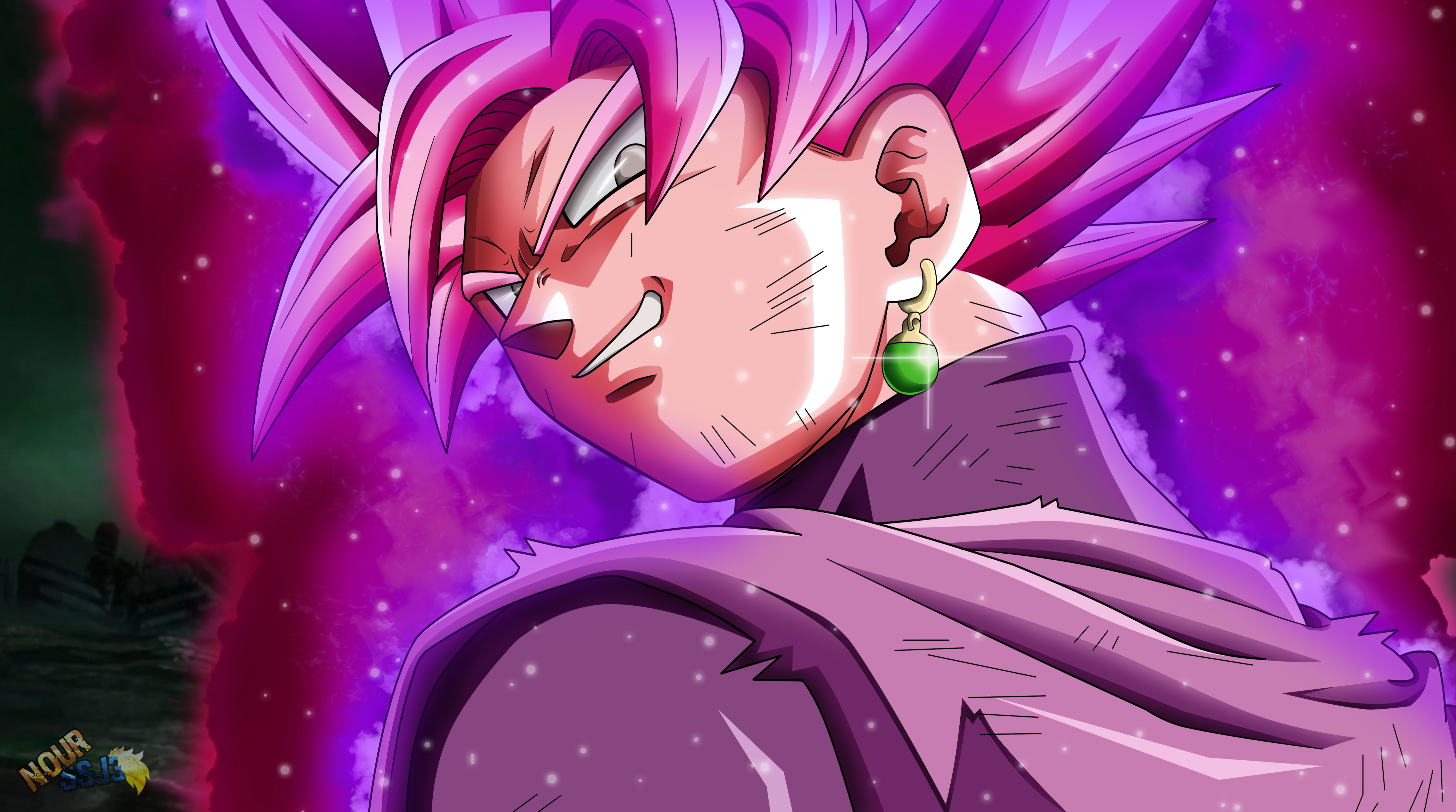 Super Saiyan Rose Black Goku Goku 5822x3248