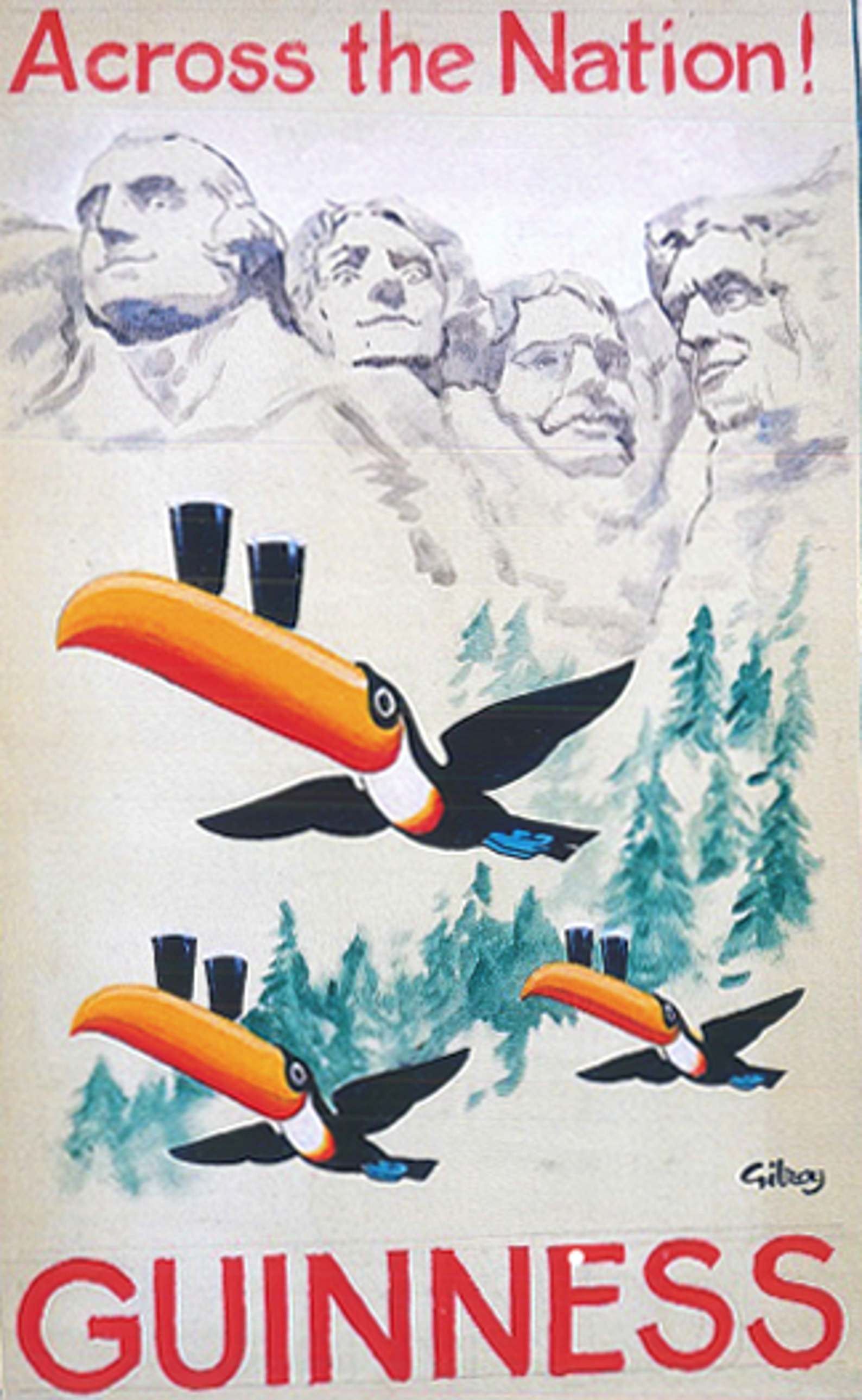 Guinness Beer Advertisements Toucans Vintage 1588x2578