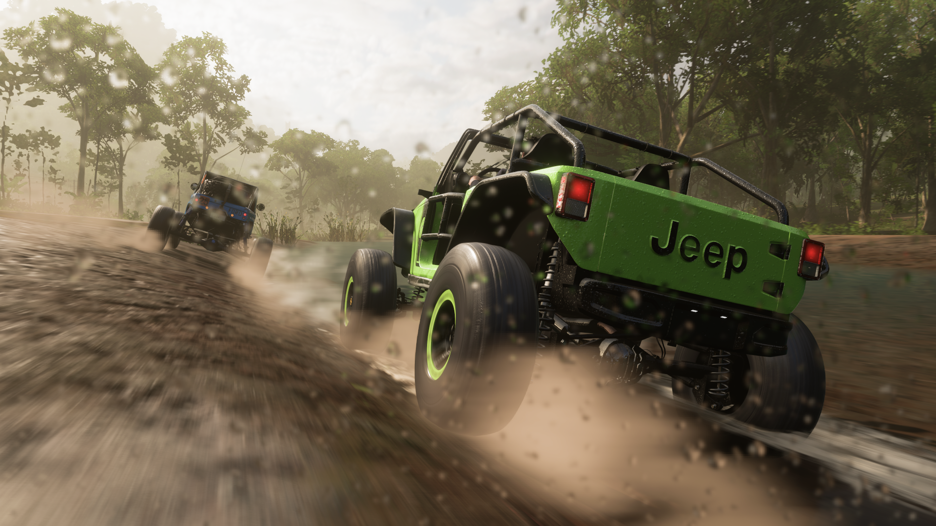 Forza Horizon 5 Jeep Trailcat Ford Bronco Video Games 1920x1080
