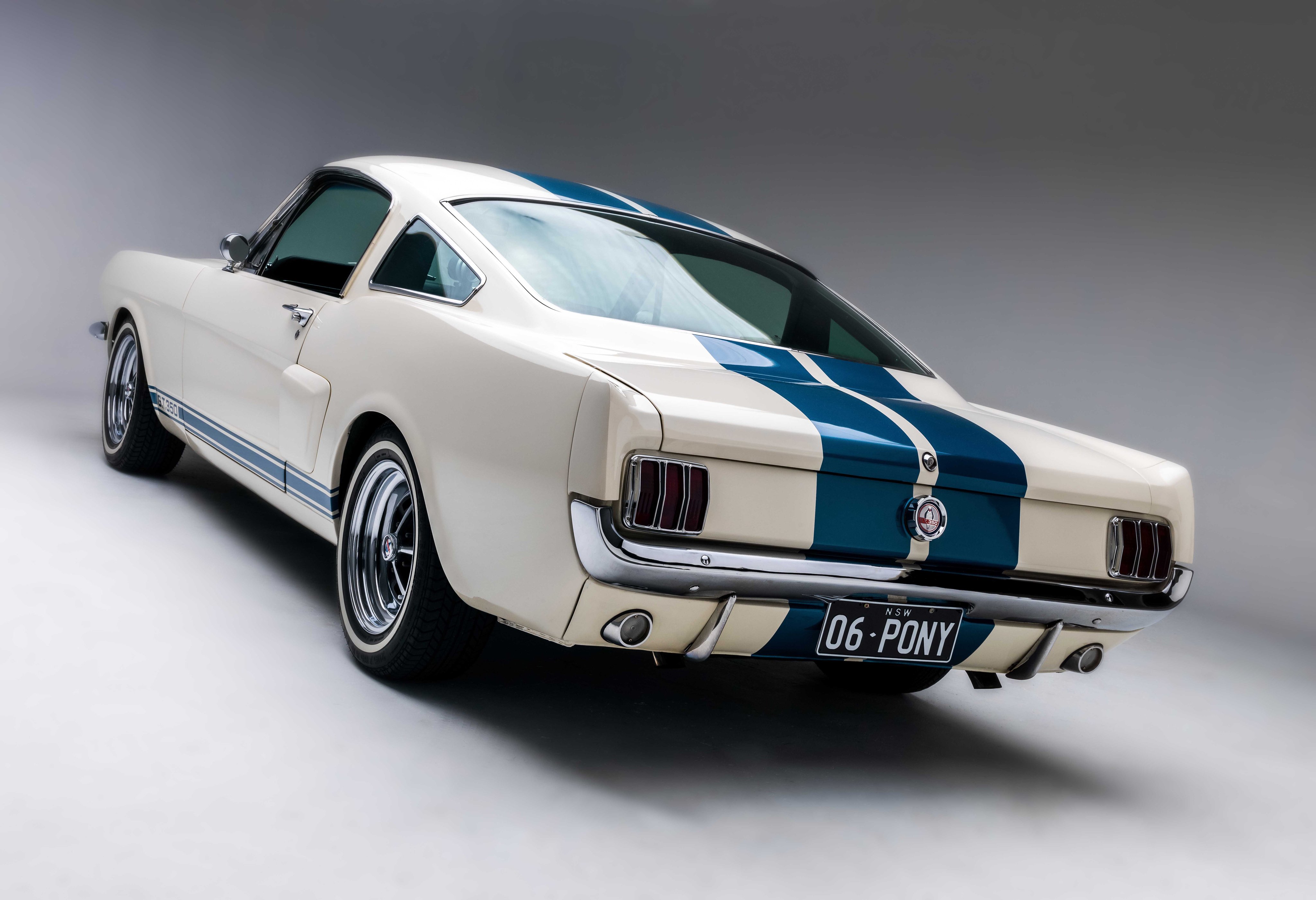 Ford Shelby Gt350 Fastback Muscle Car White Car 4096x2803